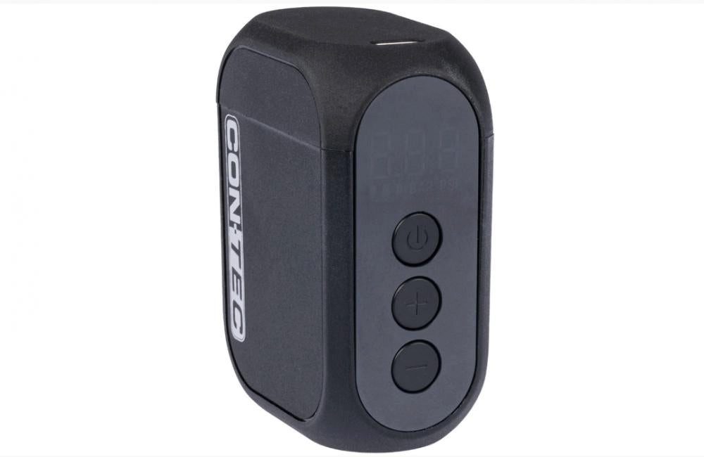 Contec Fahrradpumpe CONTEC Akku-Minipumpe Air Tronic Mini 8,3bar digital, Schrader/Presta