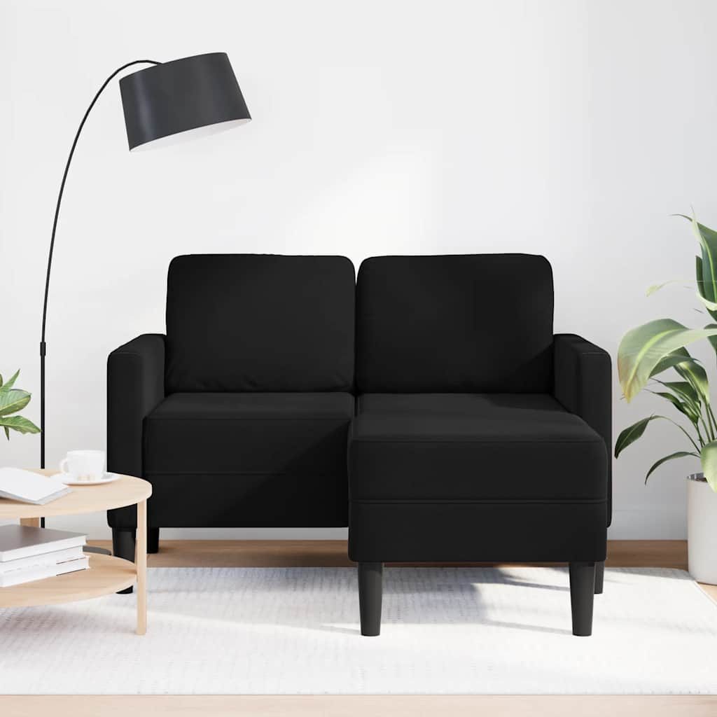 vidaXL Sofa 2-Sitzer-Sofa mit Chaiselongue L-Form günstig online kaufen
