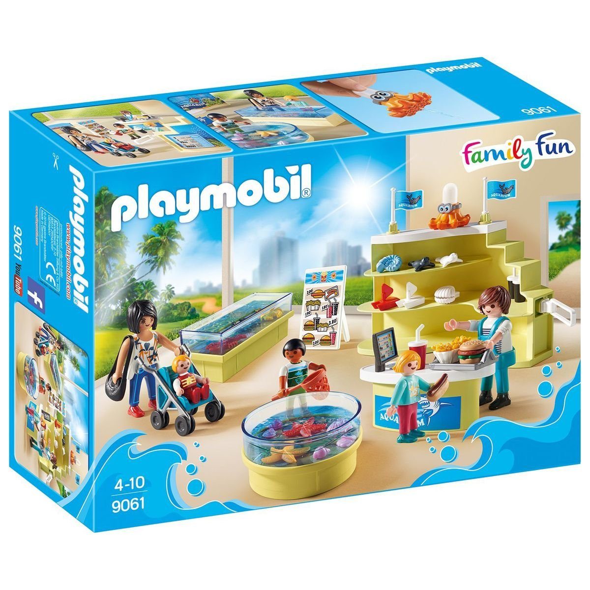 Playmobil® Spielwelt »PLAYMOBIL® 9061 - Family Fun - Aquarium- Shop« online  kaufen | OTTO