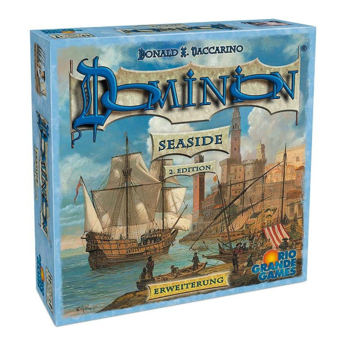 Pegasus Spiele Rio Grande Games Spiel, Brettspiel RGG - Dominion - Erweiterung Seaside (2. Edition) | Spiele