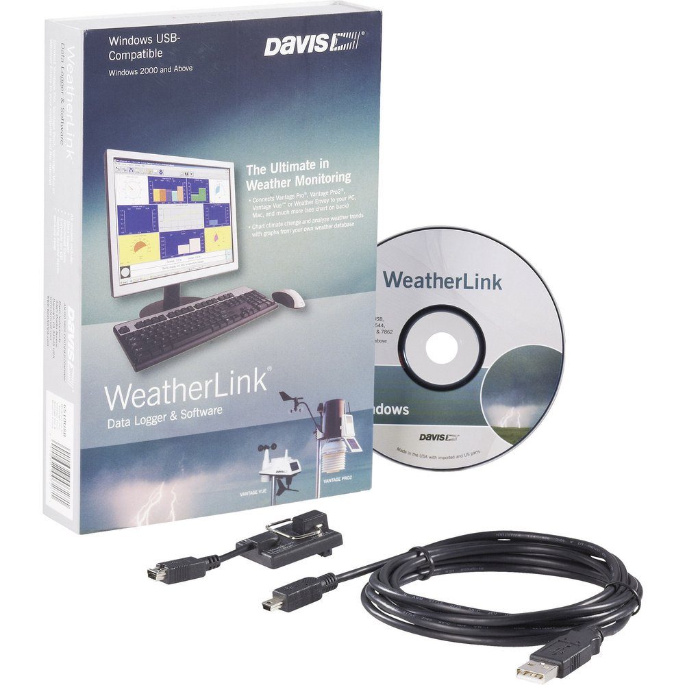 Davis Instruments Davis Instruments DAV-6510USB DAV-6510USB Software Wetterstation