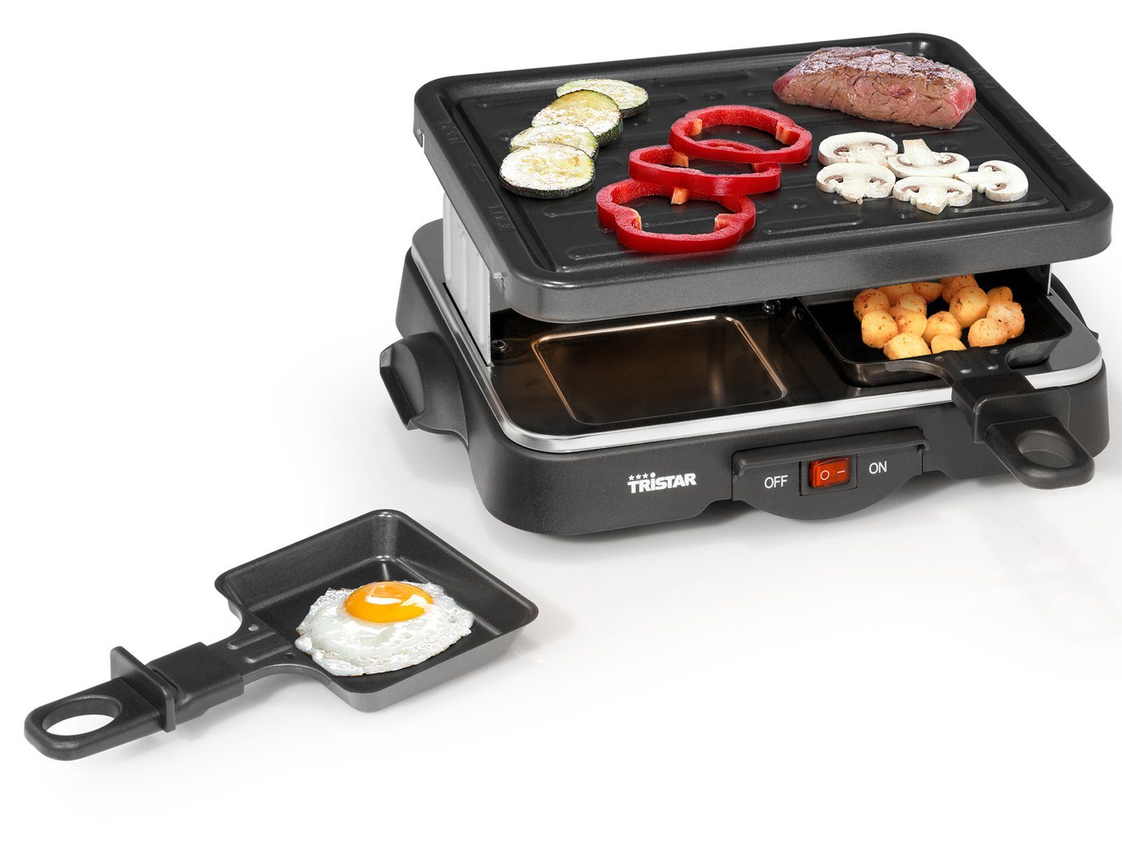 Tristar Mini Raclette eckig