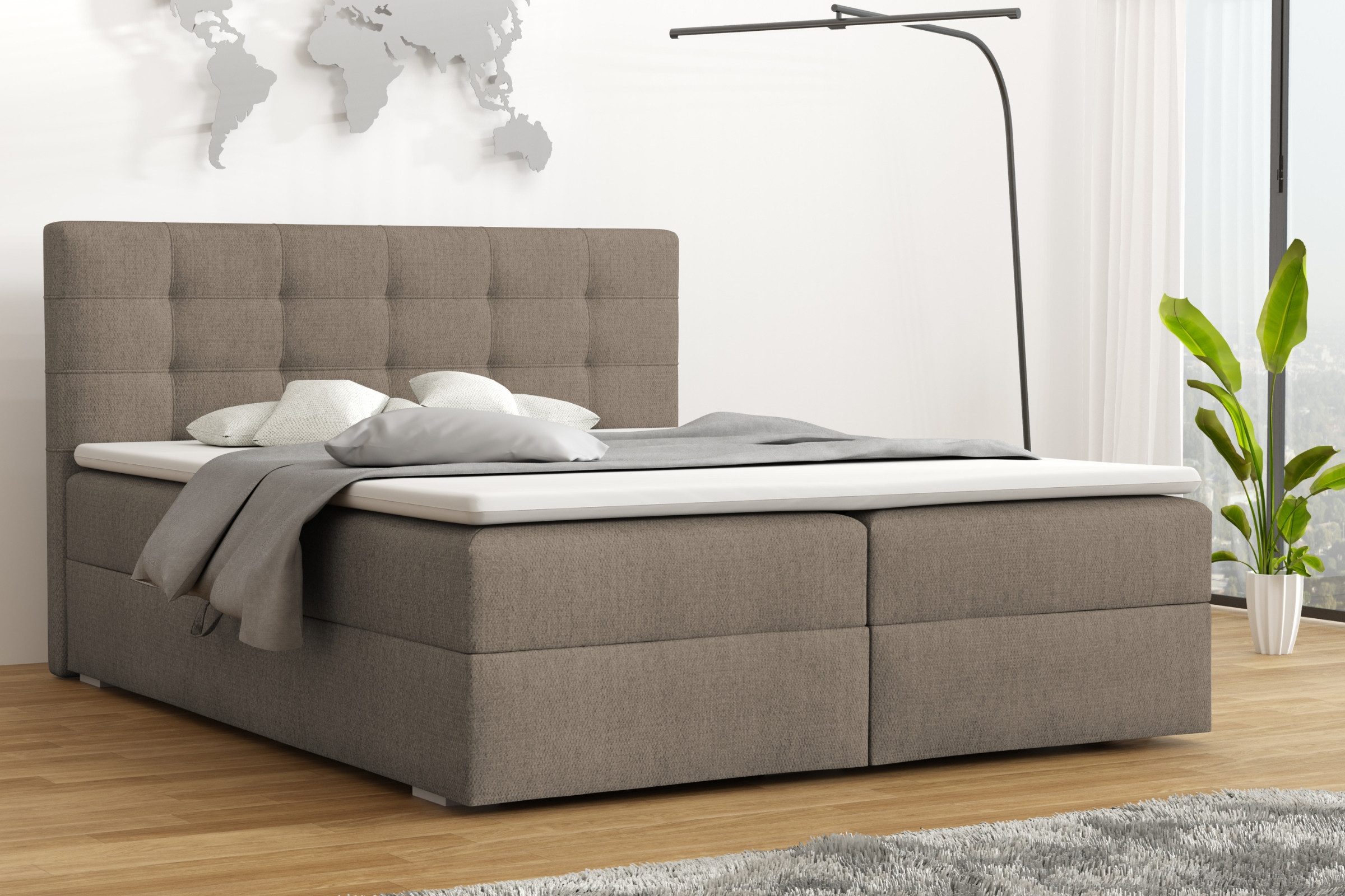 Deine Möbel 24 Boxspringbett FLORIDA Boxbett günstig online kaufen