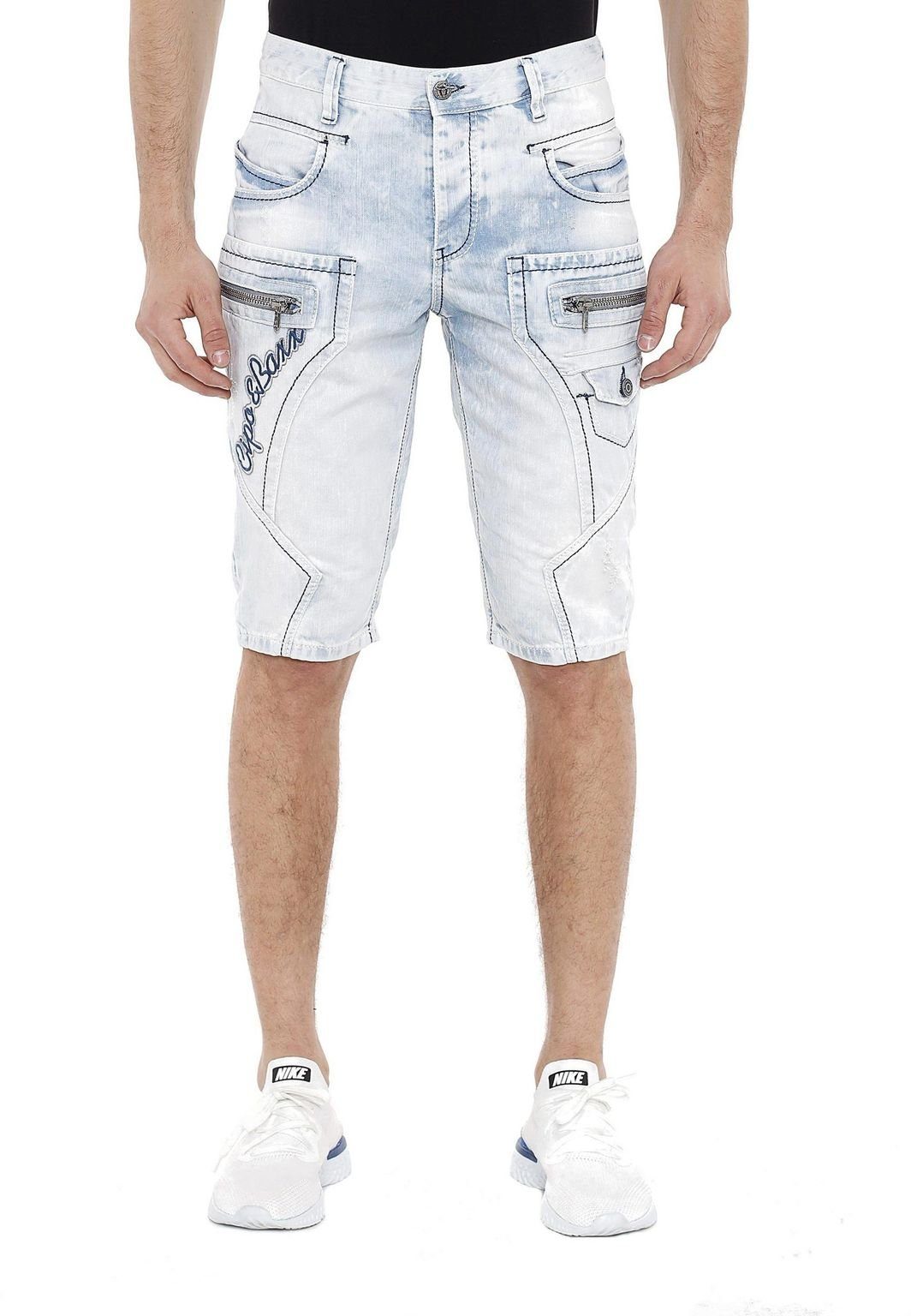 Cipo & Baxx Shorts Shorts mit Seitentaschen, CK-131 günstig online kaufen