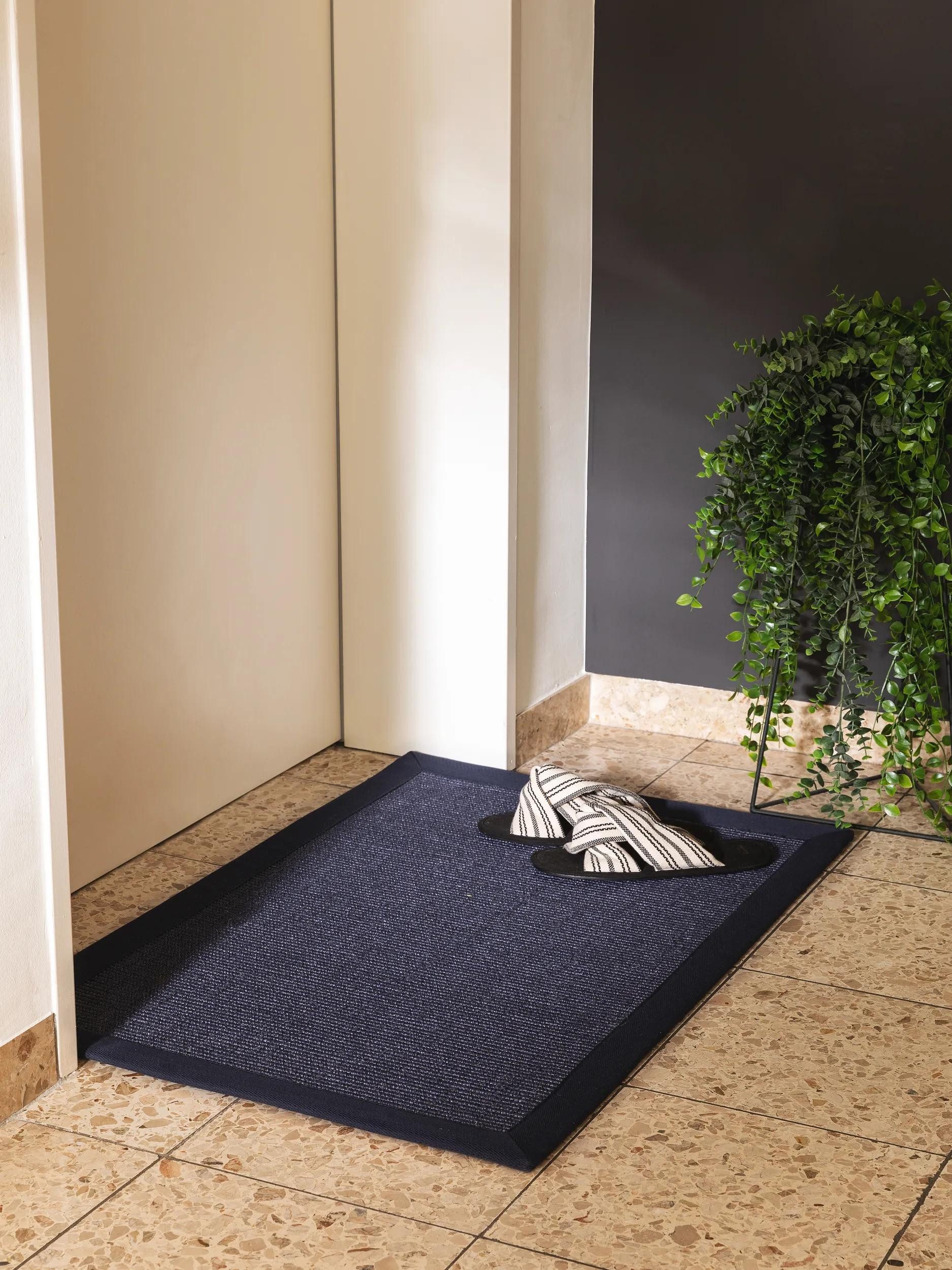 benuta Fußmatte Sana, rechteckig, Höhe: 5 mm, 100% Sisal Naturfaser, Teppich Wohnzimmer, Esszimmer, Schlafzimmer
