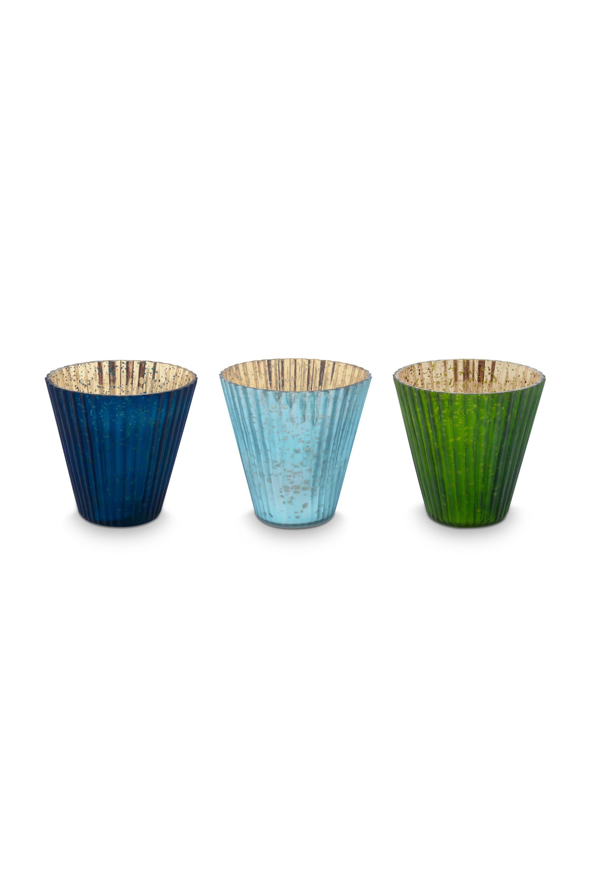 PiP Studio Настольные лампы Love Birds Настольные лампы Glas blau 3er Set
