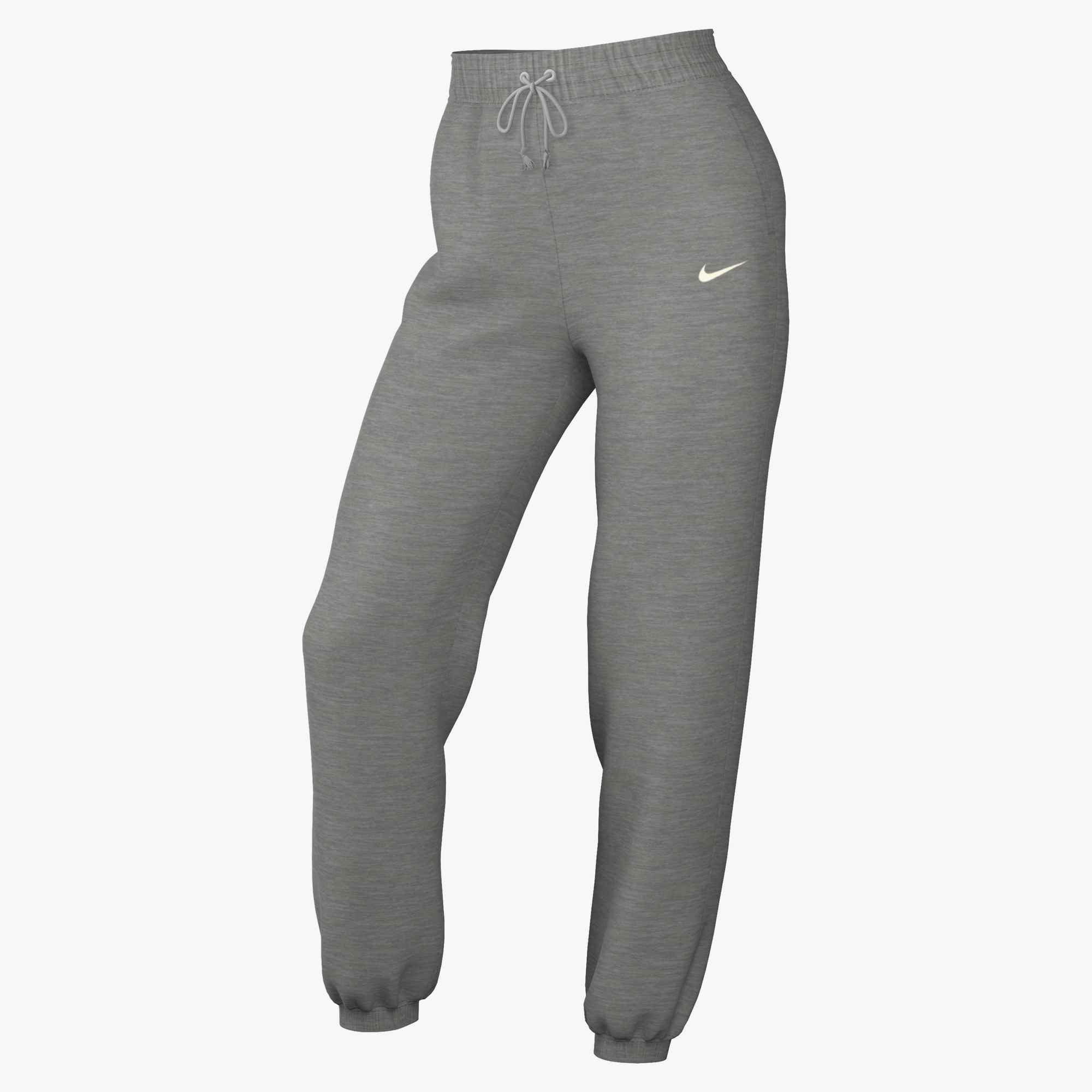 Nike Sportswear Sporthose W NSW PHNX FLC HR OS PANT 2 lockere Passform, mit elastischem Bund, aus Baumwolle und Polyester