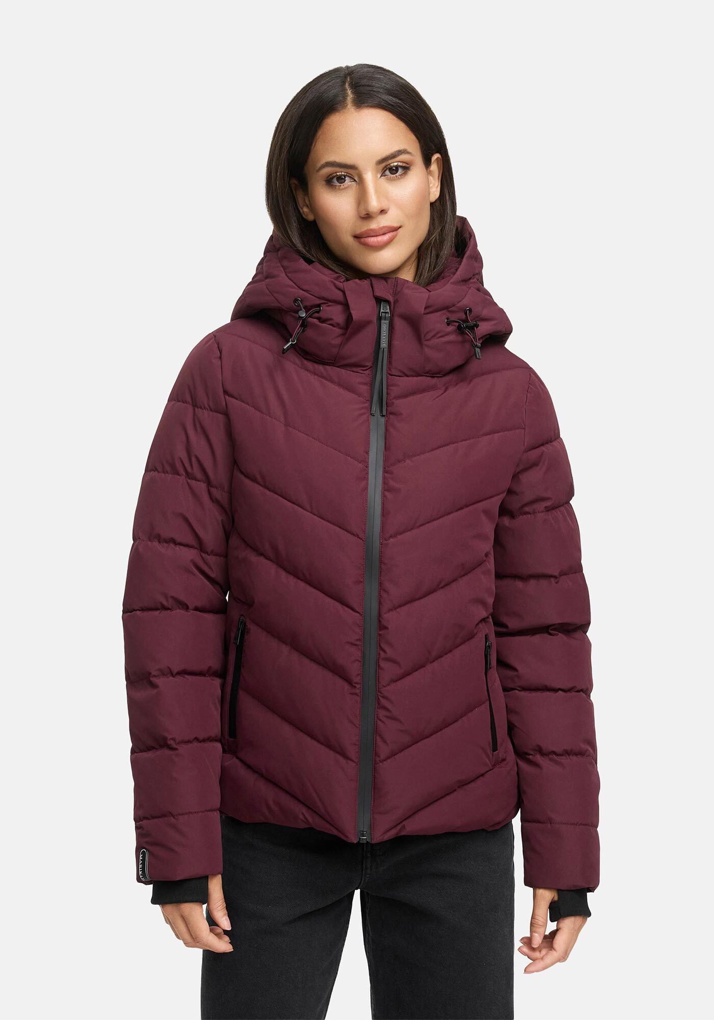 Marikoo Winterjacke Samuiaa XVI mit Kapuze – Bild 2 von 5