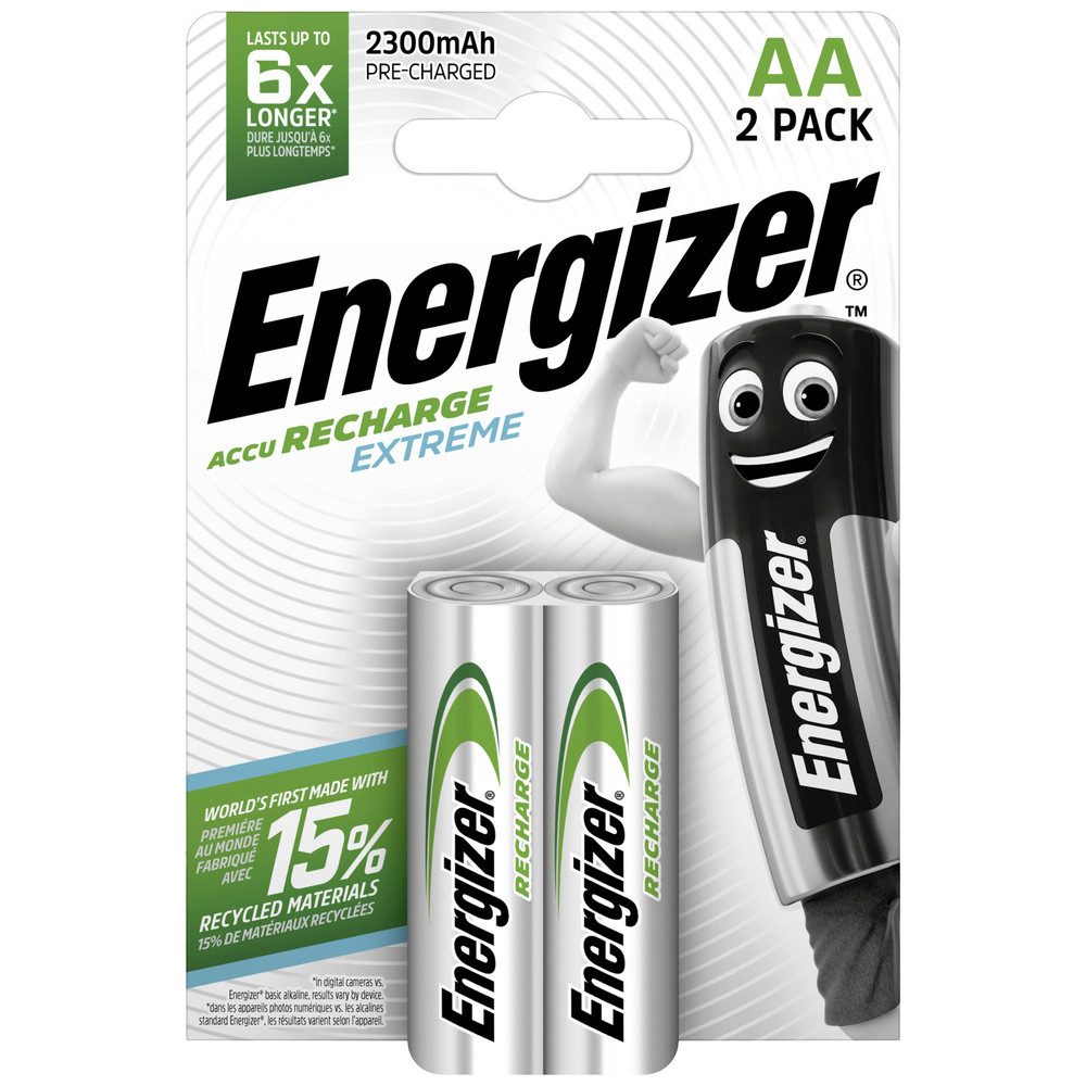 Energizer Energizer Extreme HR06 Mignon (AA)-Akku NiMH 2300 mAh 1.2 V 2 St. Batterie