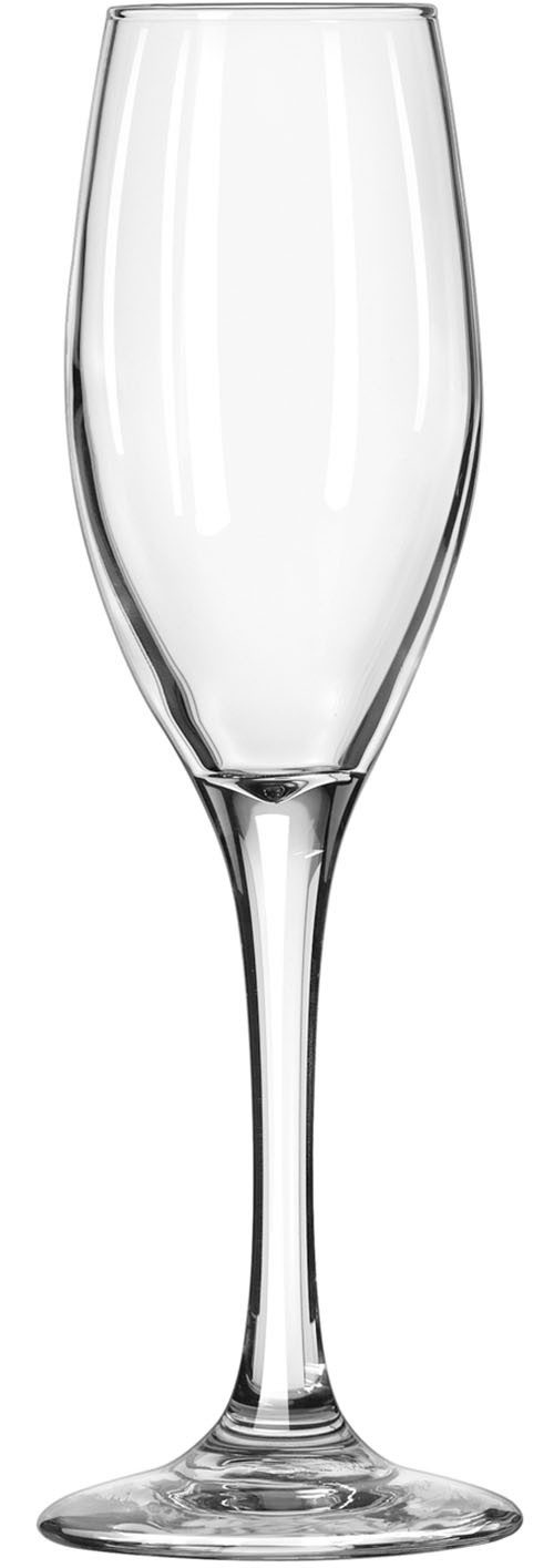 LIBBEY Sektglas Libbey Gläser-Set -PERCEPTION-, 12er Set, 12-tlg., Glas, 170 ml, hochwertig verarbeitet, im modernen Design
