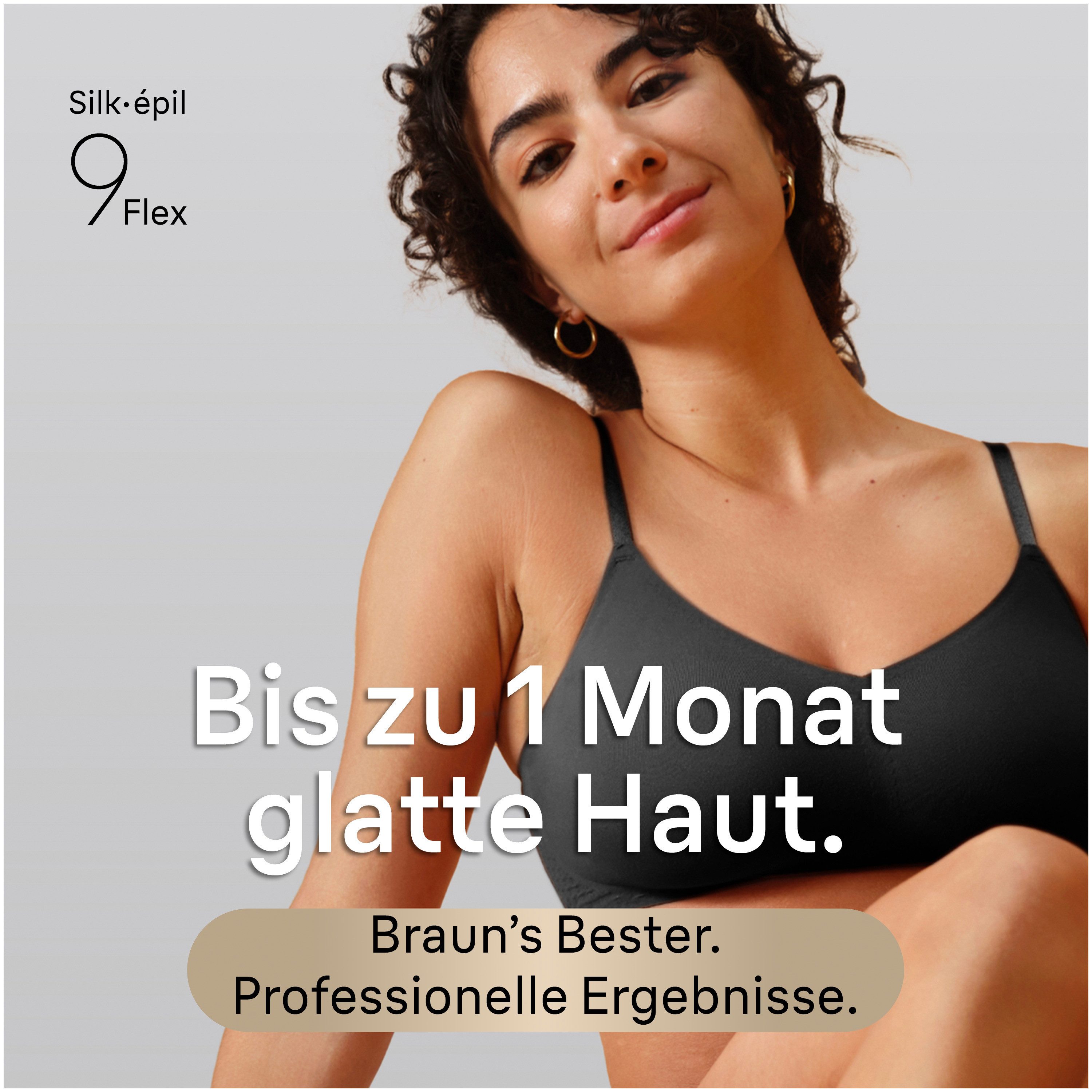 Braun Epilierer Silk-épil 9 SES9-060 3D, 360° Flex, Wet & Dry, SmartLight, Rasieraufsatz, Trimmeraufsatz