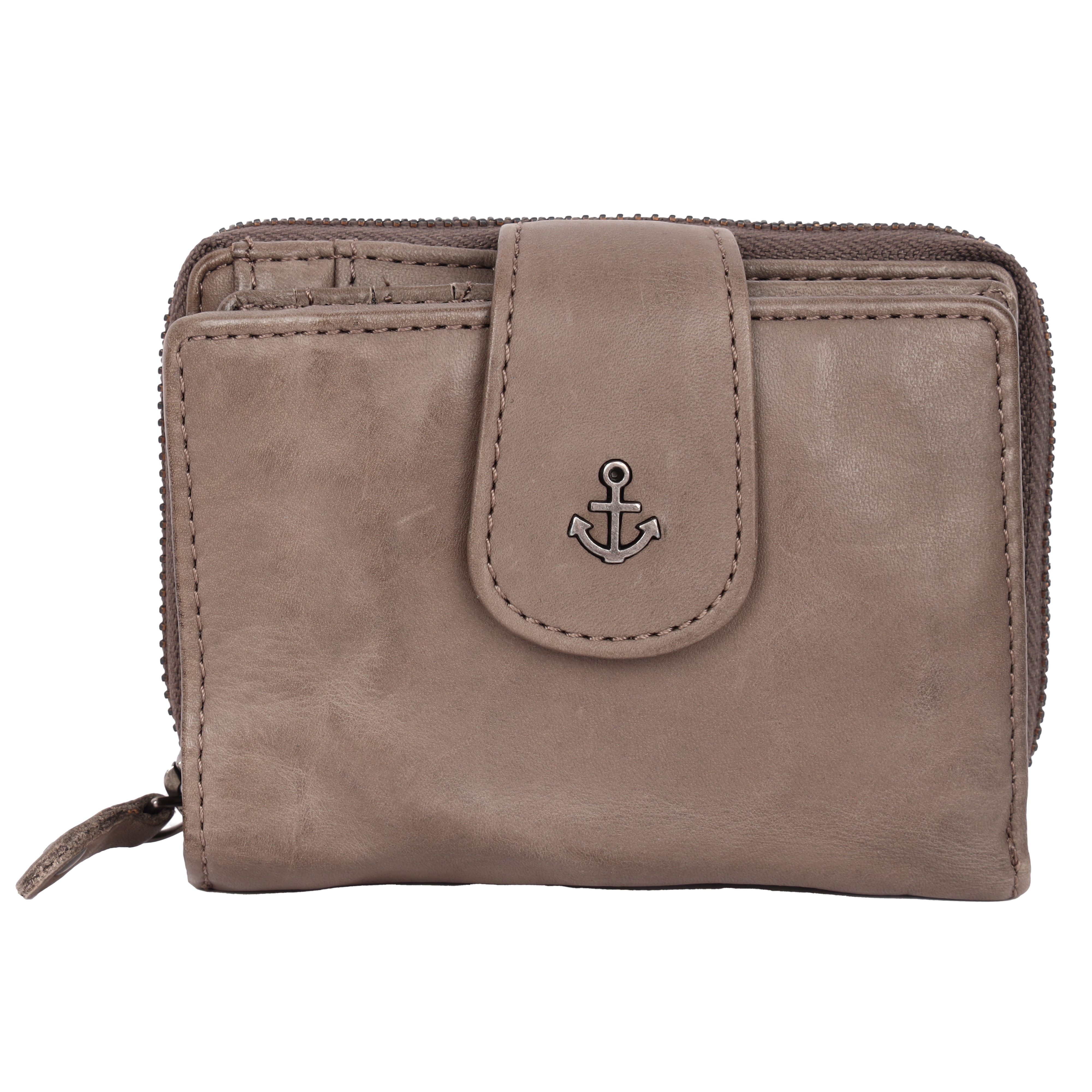 HARBOUR 2nd Geldbörse, Unisex Geldbeutel, Portemonnaie mit Anker-Schmuckelement