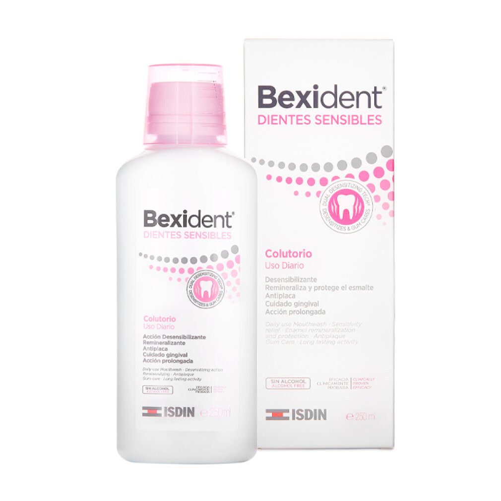 Isdin Mundspülung Bexident Sensitive Teeth Mundwasser 250ml, (Packung)