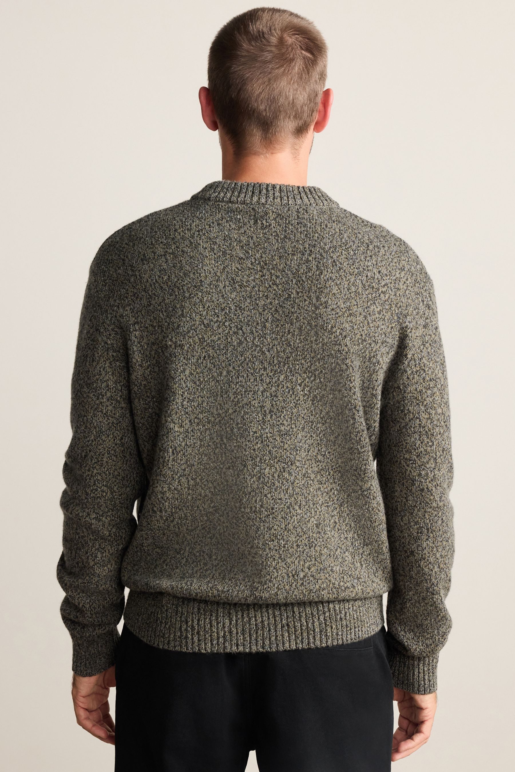 Next Rundhalspullover Regular Fit Signature Lambswool-Rundhalspullover (1-t günstig online kaufen