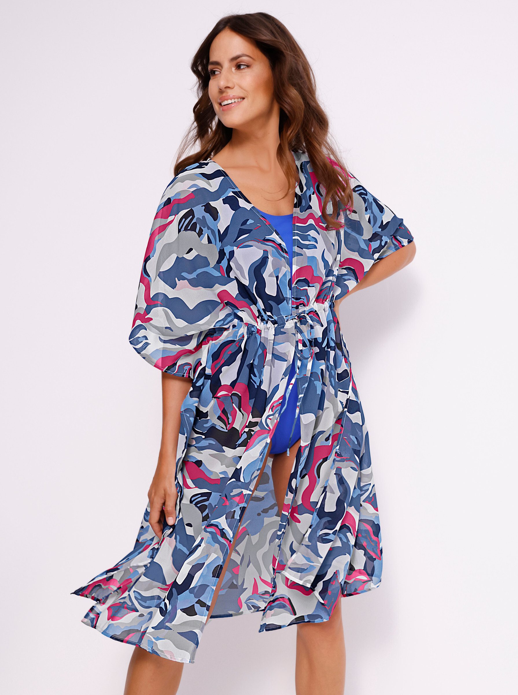 Sieh an! Strandkleid Sommerkleid Extra lang