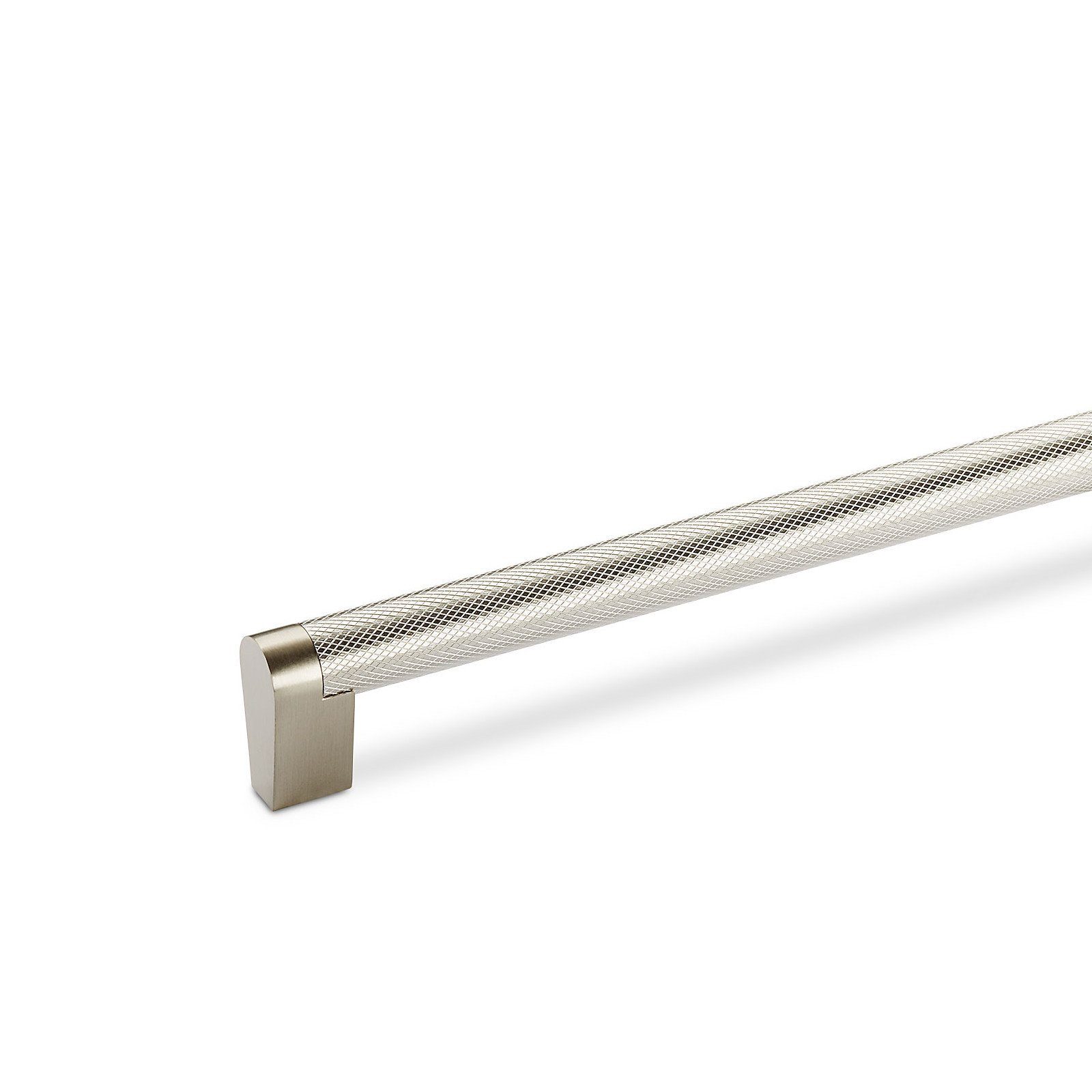 SO-TECH® Möbelgriff Bügelgriff GRATE, Edelstahl gerändelt, Lochabstand 320 mm Edelstahl gerändelt - inkl. Schrauben