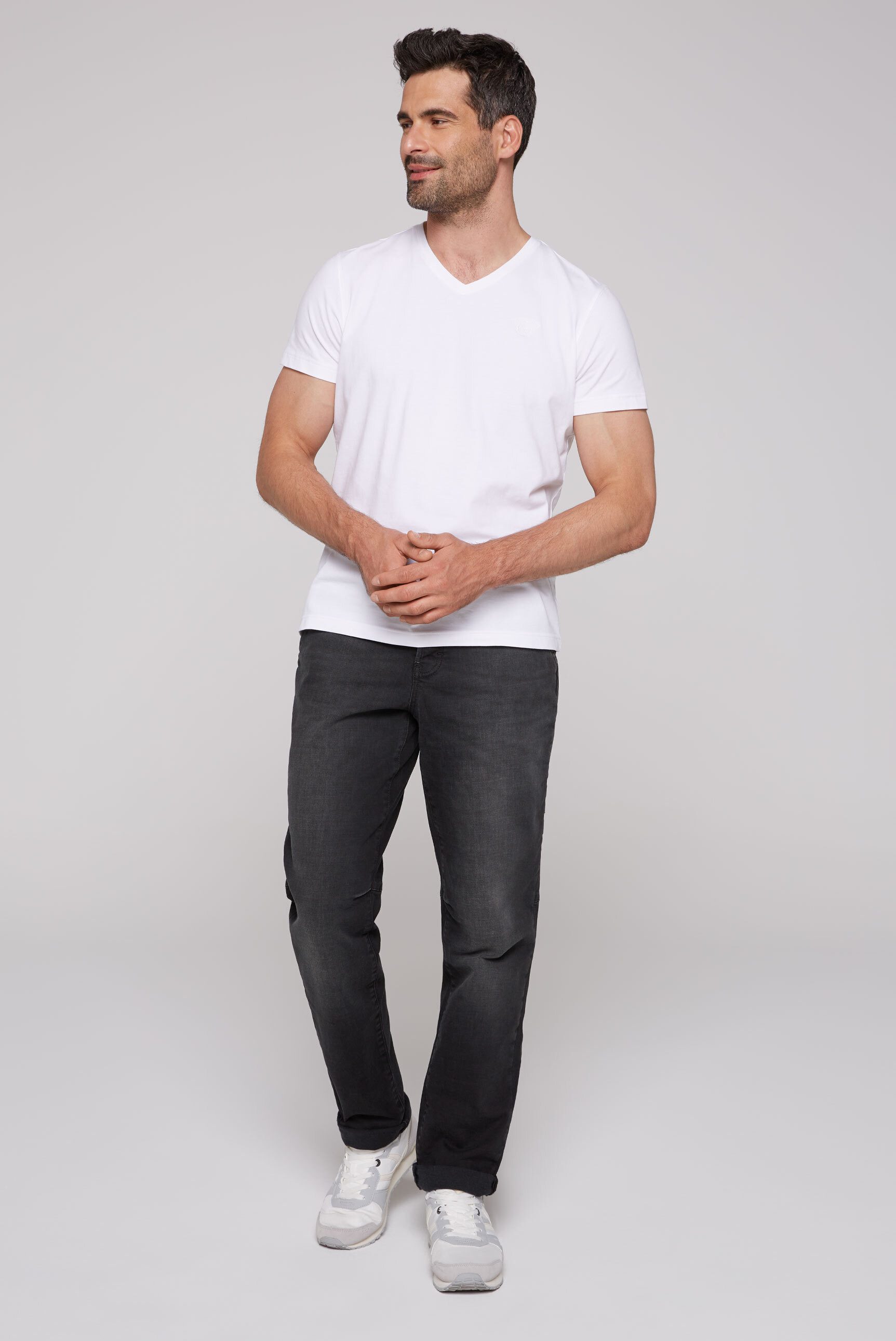 CAMP DAVID Comfort-fit-Jeans mit hoher Leibhöhe