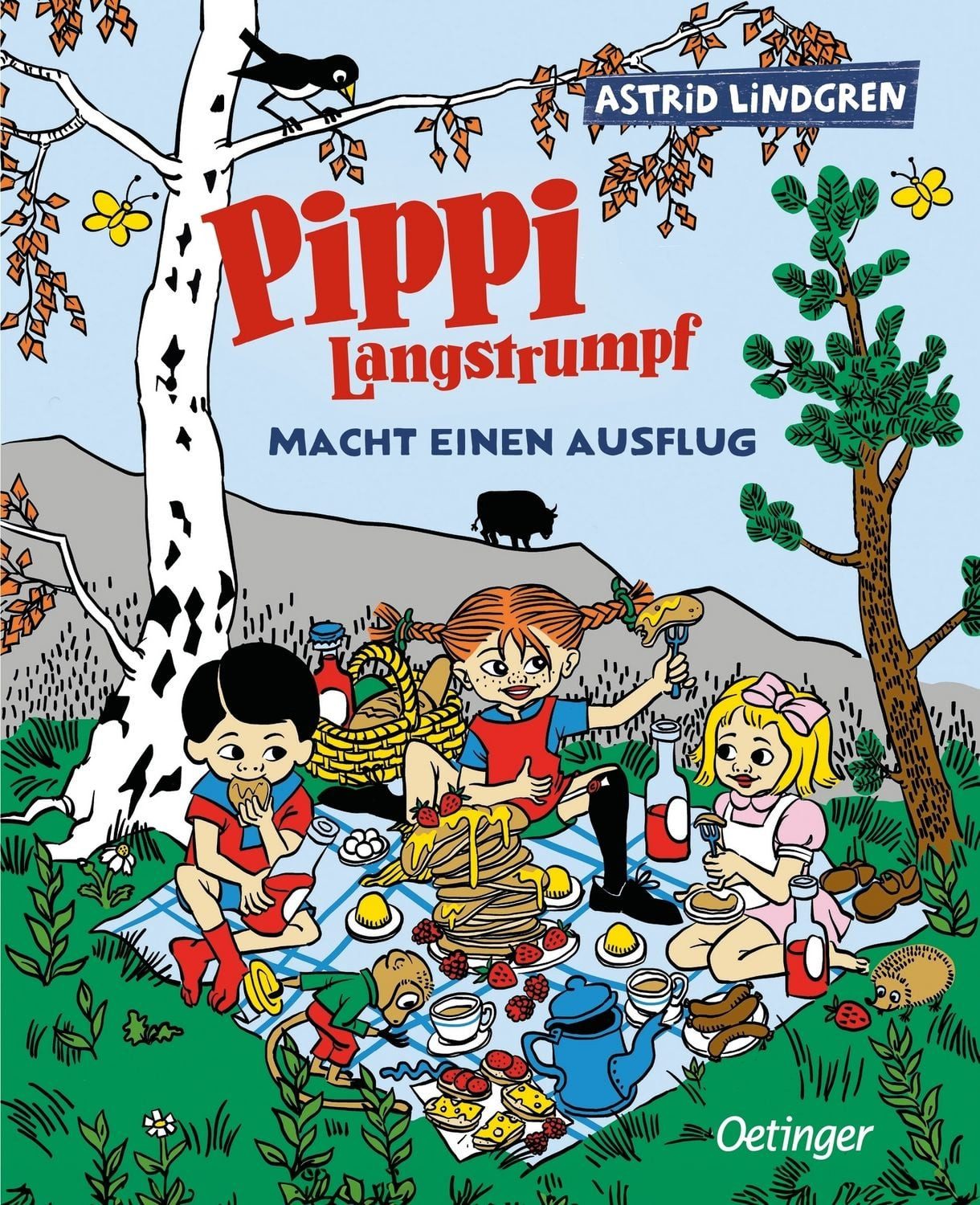 Kinderbuch Pippi Langstrumpf macht einen Ausflug Astrid Lindgren