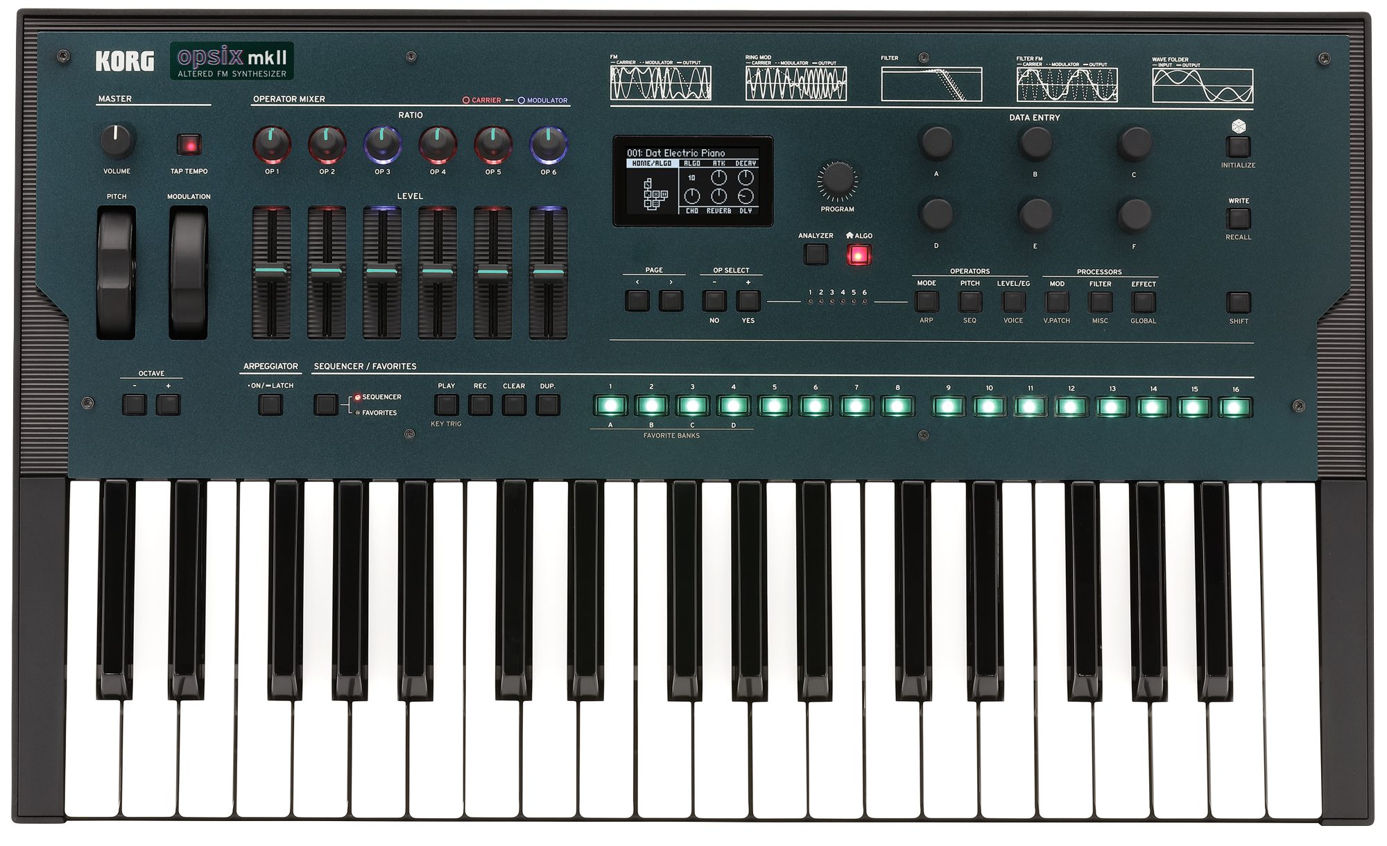 Korg Synthesizer Korg Opsix MK II
