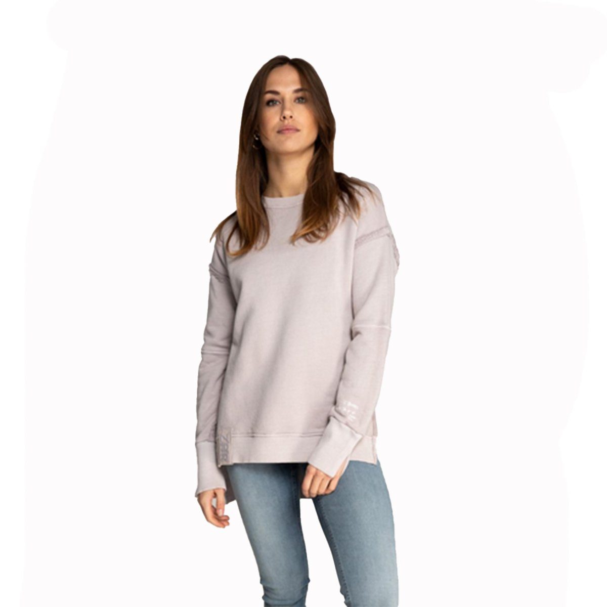 Zhrill Sweatshirt »Pullover Olea taupe« online kaufen | OTTO