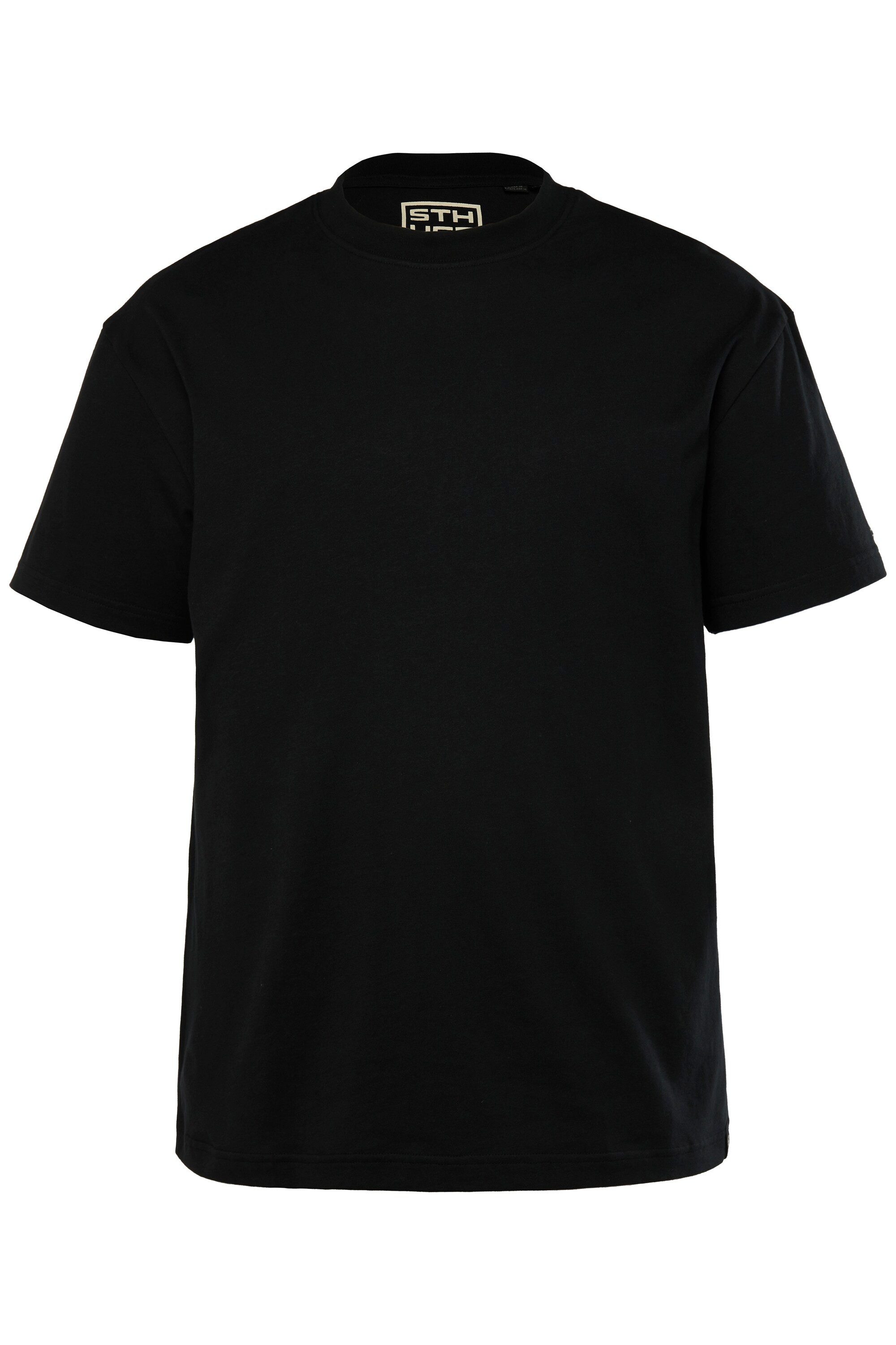 STHUGE T-Shirt T-Shirt Halbarm oversized Rückenprint günstig online kaufen