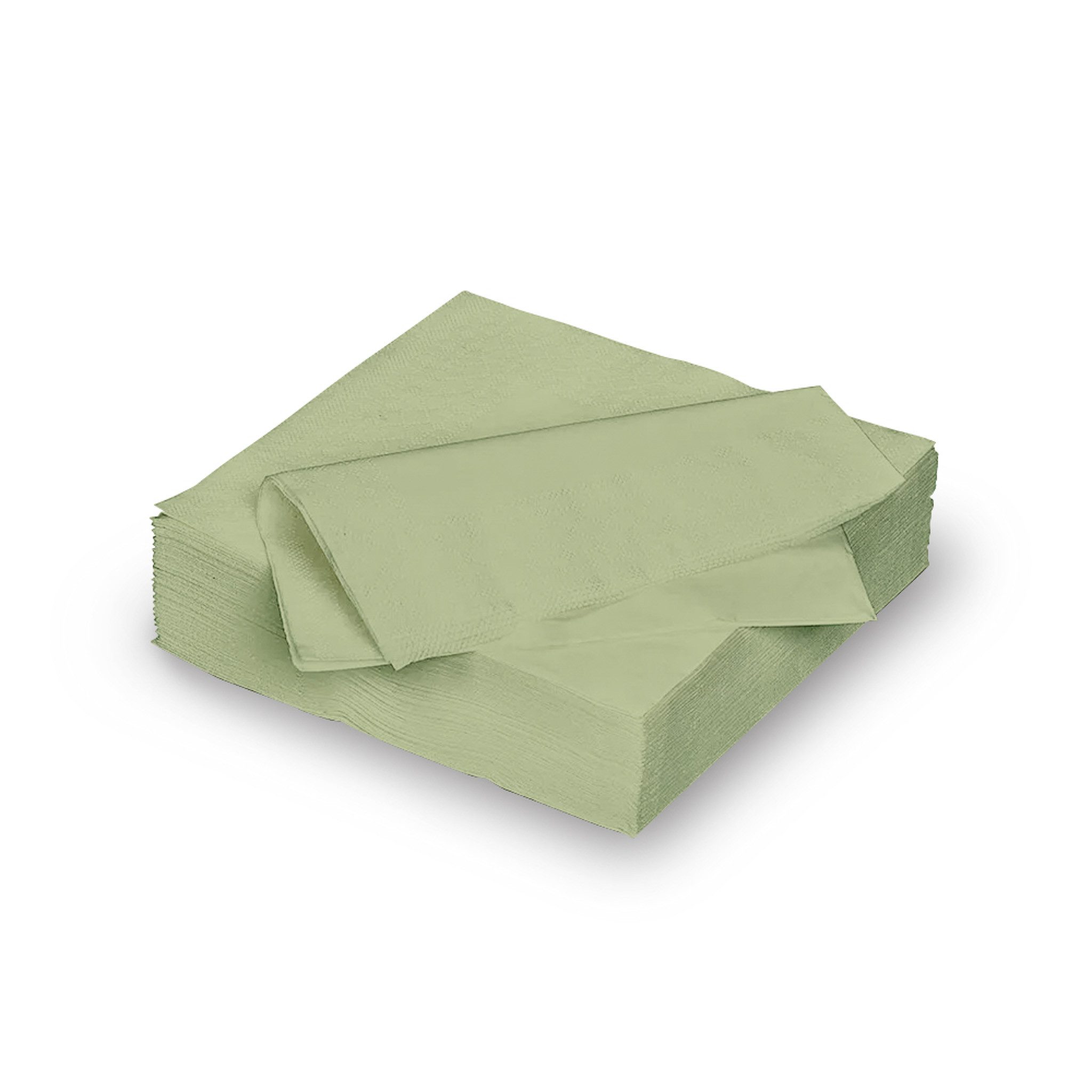 AVA Papierserviette, Servietten stoffähnlich 40x40cm 2-lagig 50 Stück Eukalyptus
