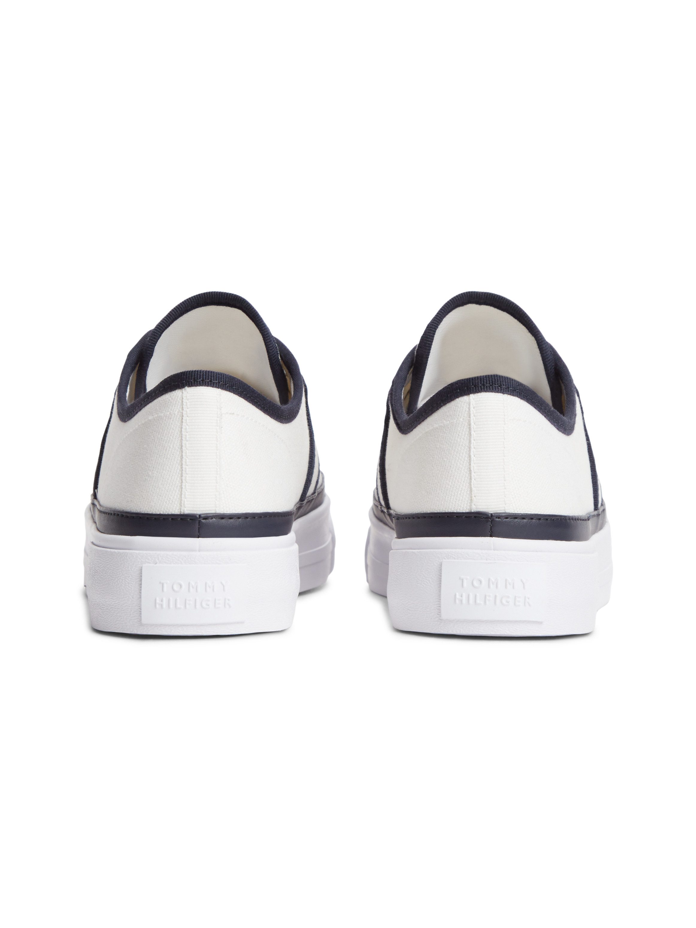 Tommy Hilfiger PLATFORM VULC SNEAKER PIPING Plateausneaker Freizeitschuh, Halbschuh, Schnürschuh mit Kontrast-Paspellierung – Bild 2 von 5
