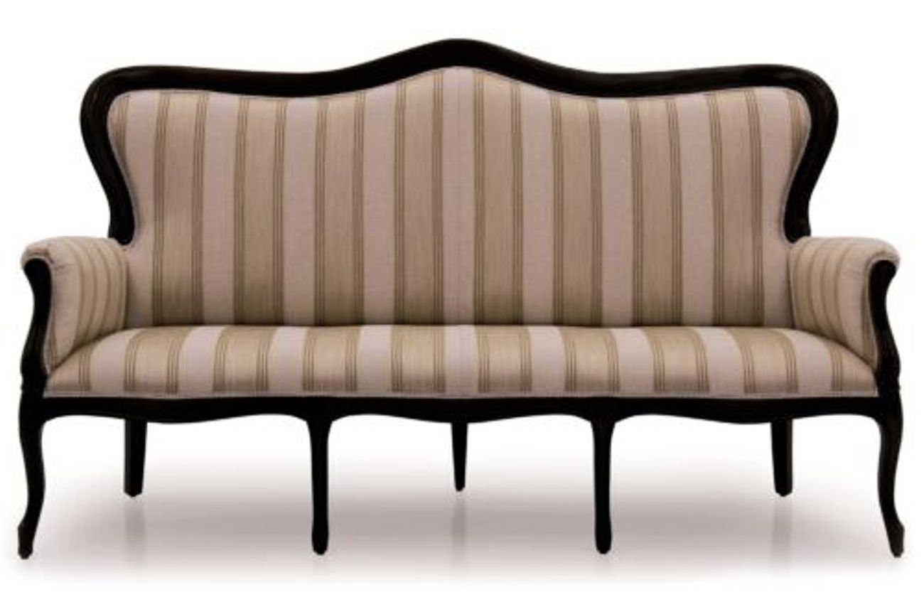 JVmoebel 3-Sitzer, Design Dreisitzer Couch Sofa Art déco 3er Sofas Möbel Braune Sitz
