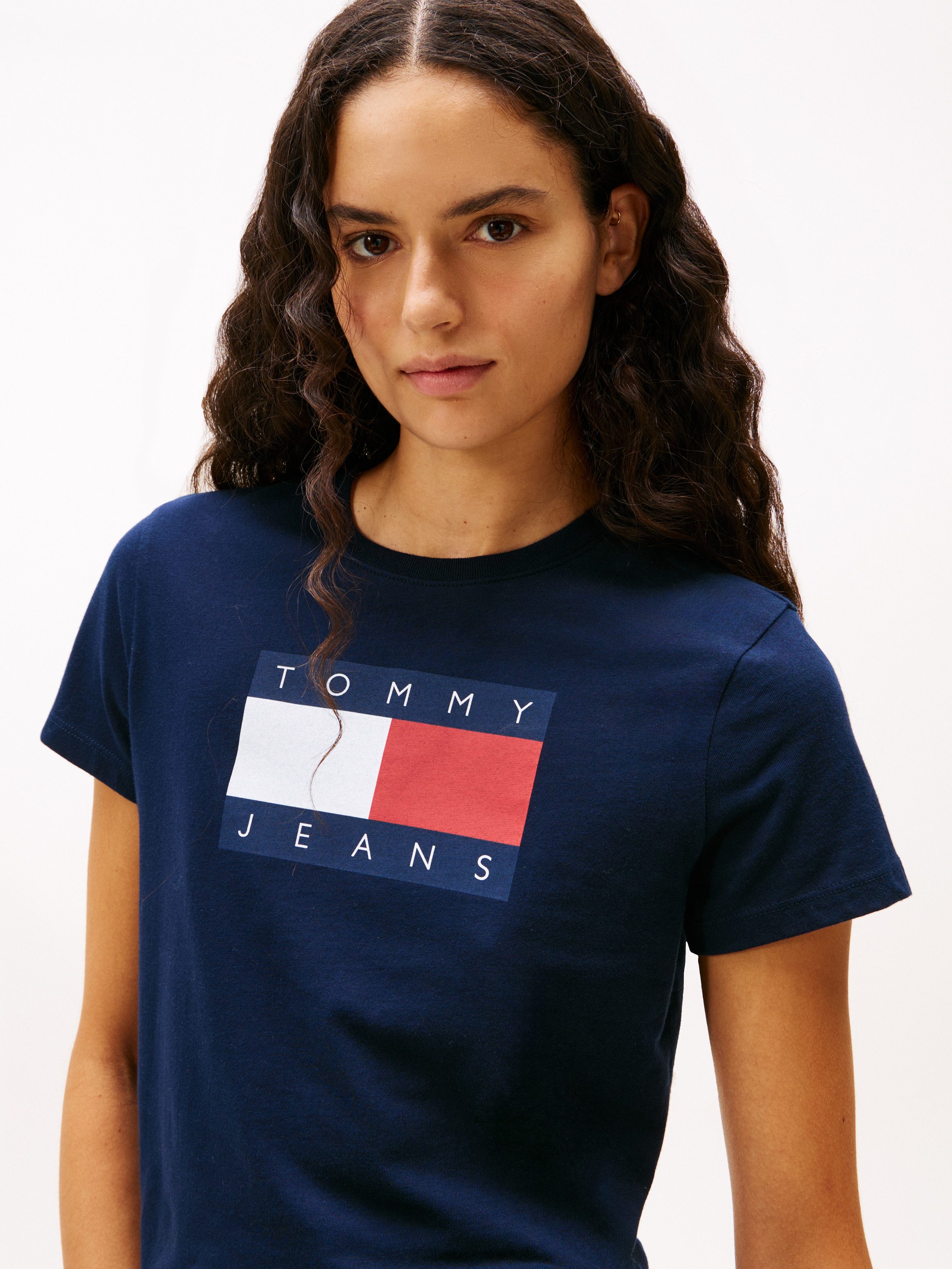 Tommy Jeans Kurzarmshirt TJW REG TJ FLAG SS TEE günstig online kaufen