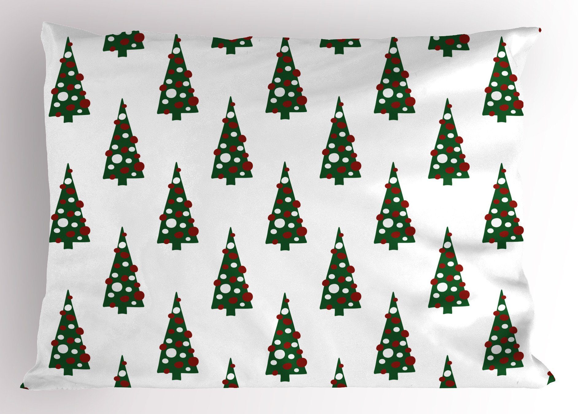 Kissenbezüge Dekorativer Standard King Size Gedruckter Kissenbezug, Abakuhaus (1 Stück), Geometrisch Xmas Tree Pattern