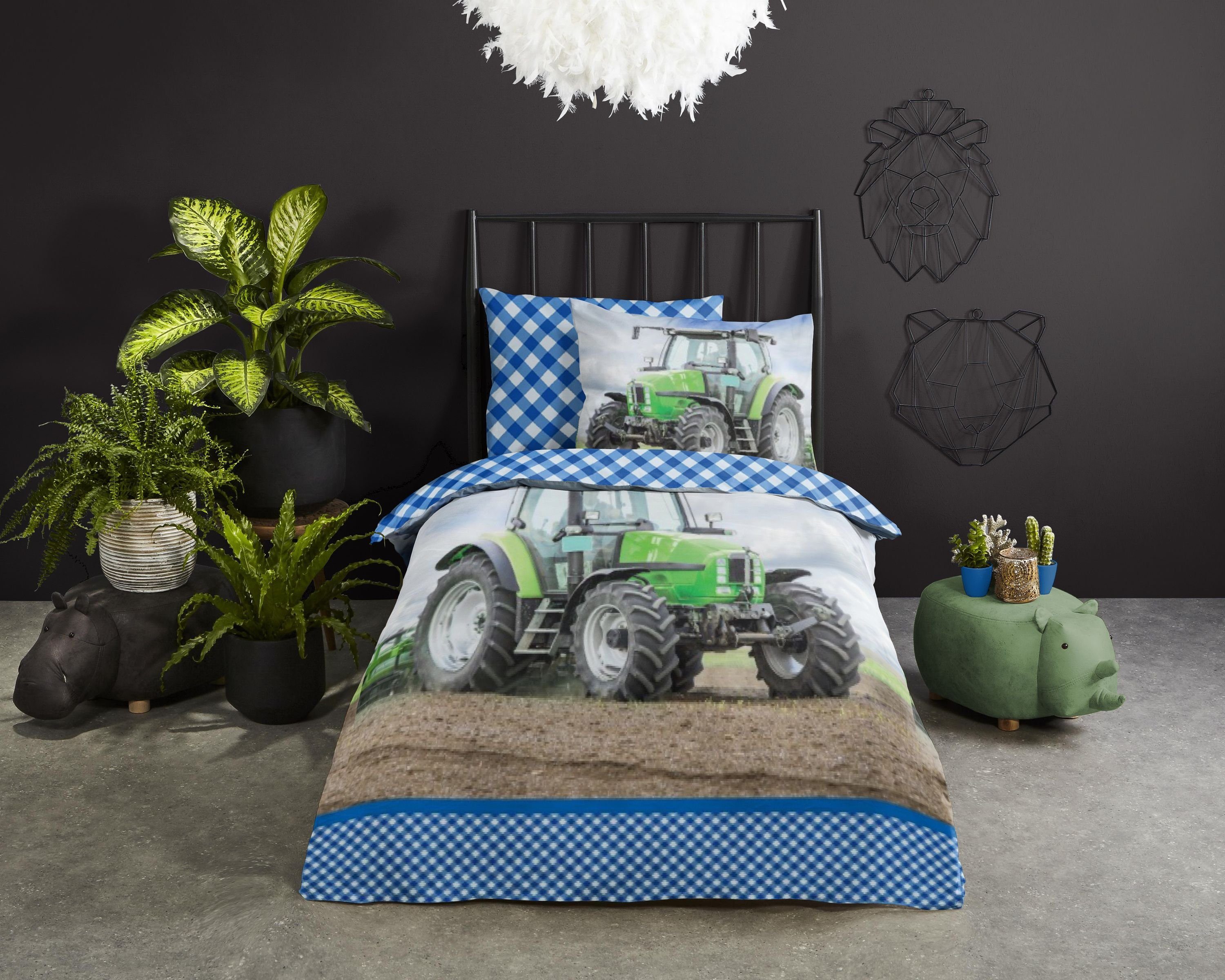 good morning Bettwäsche Renforcé, Renforcé, 2 günstig online kaufen