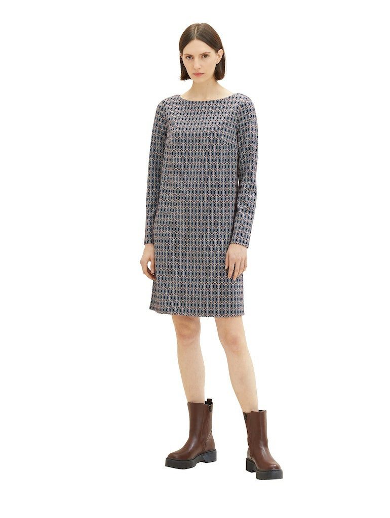 TOM TAILOR Jerseykleid Freizeitkleid für Damen (keine Angabe, 1-tlg) Weiblich