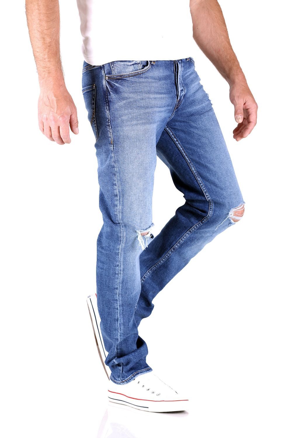 Jack & Jones Slim-fit-Jeans Jack & Jones Tim Original Slim Straight Fit Her günstig online kaufen