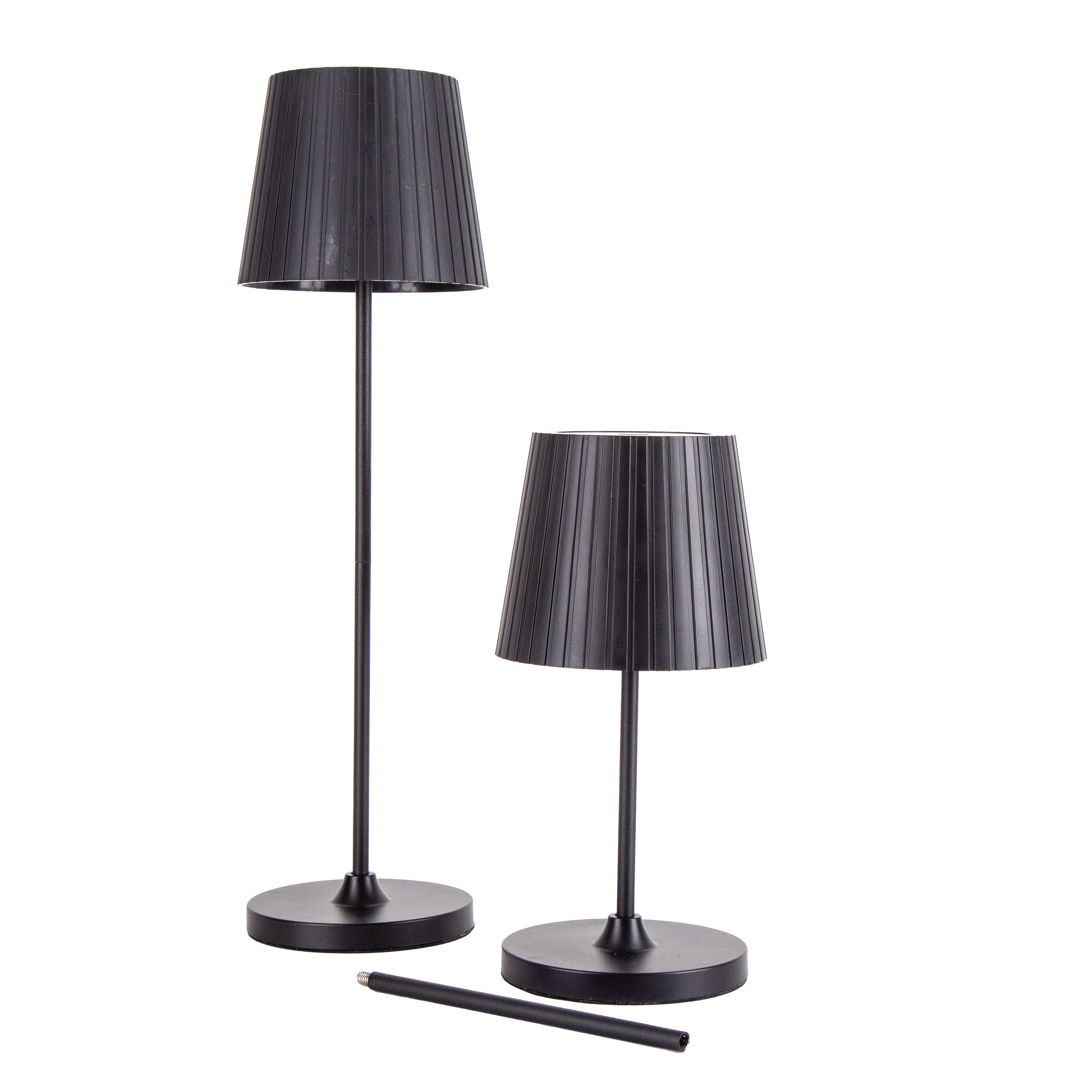 EGLO LED Tischleuchte Eglo LED Akku Tischleuchte Nachtlicht Garten-Leuchte dimmbar, LED, warmweiß, neutral, dimmbar, 3 Helligkeitsstufen, 2 einstellbare Höhen