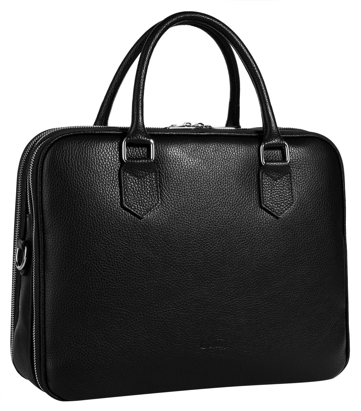 Cluty Aktentasche, echt Leder, Made in Italy günstig online kaufen