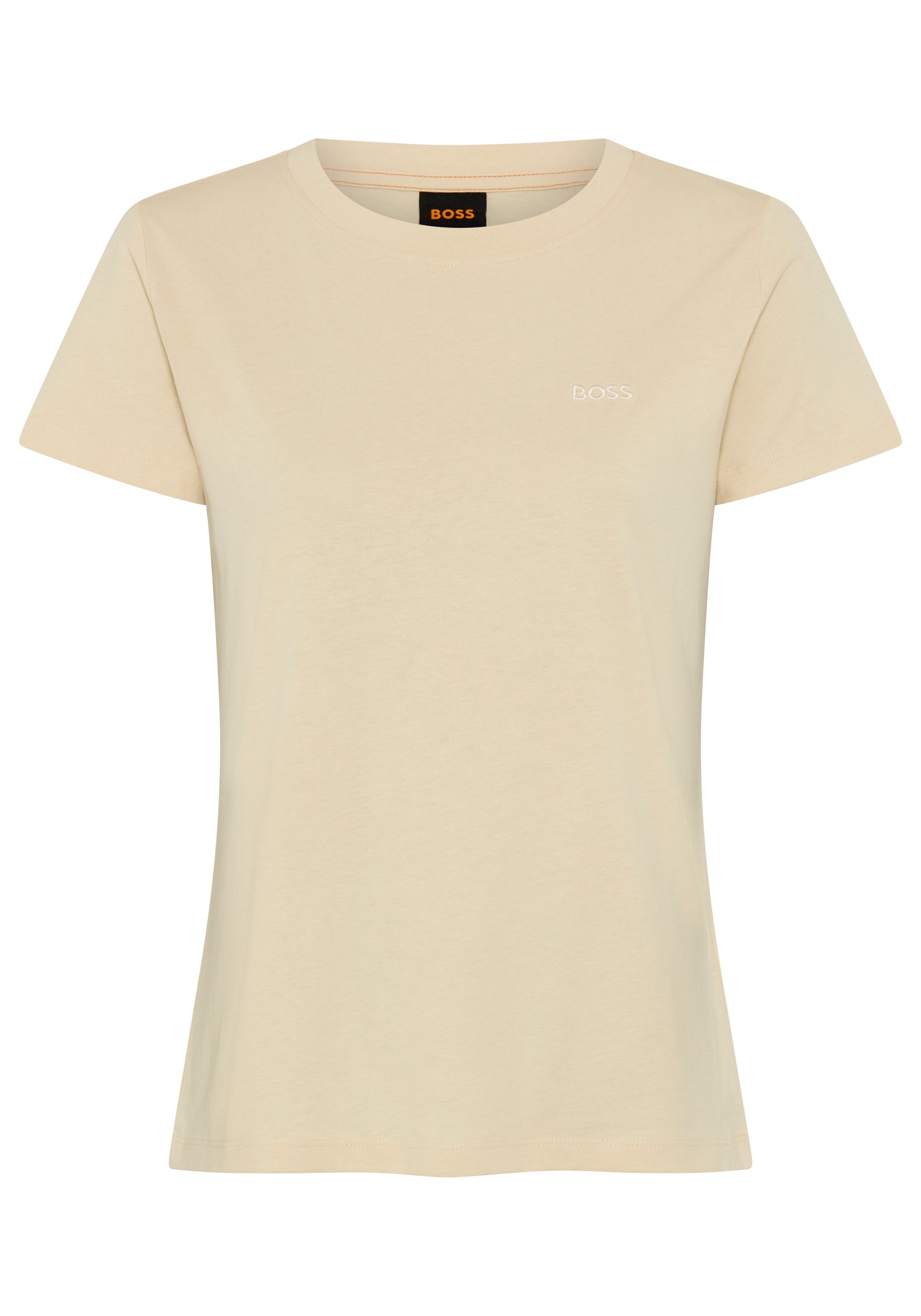BOSS ORANGE T-Shirt Esogo Premium Damenmode mit Logo