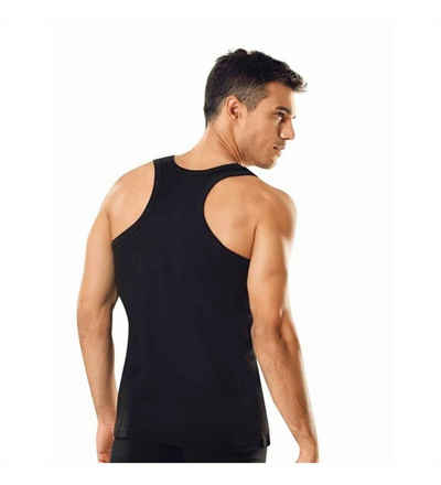 Selef Creation Unterhemd 4er Pack Rambo Herren Unterhemd Feinripp Tank-Top 100% Baumwolle schnelltrocknendes, geruchshemmende Eigenschaften