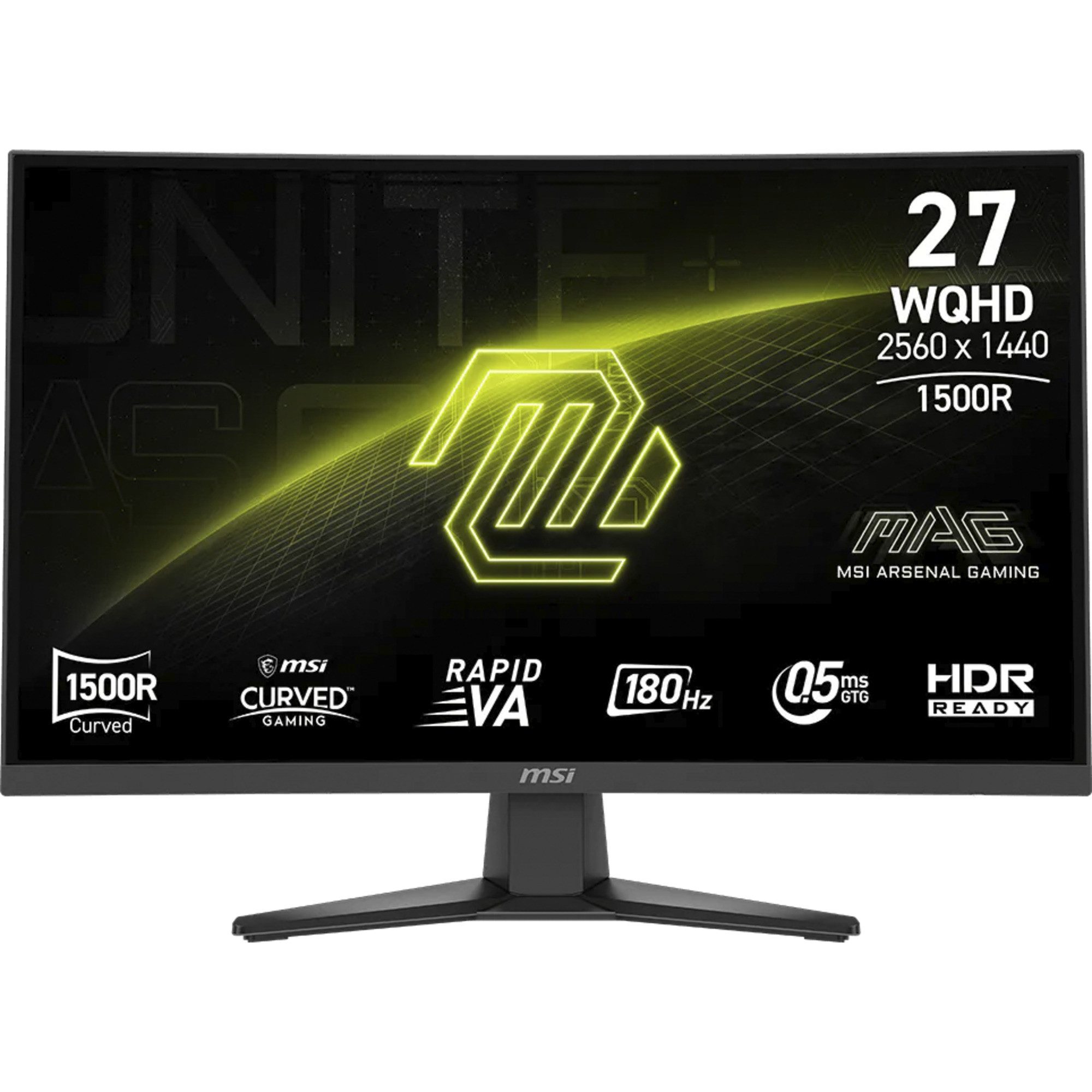 MSI MSI MAG 275CQFDE E18, Gaming-Monitor, (WQHD, TFT-Monitor (2560 x 1440 px, 0.5 ms Reaktionszeit)