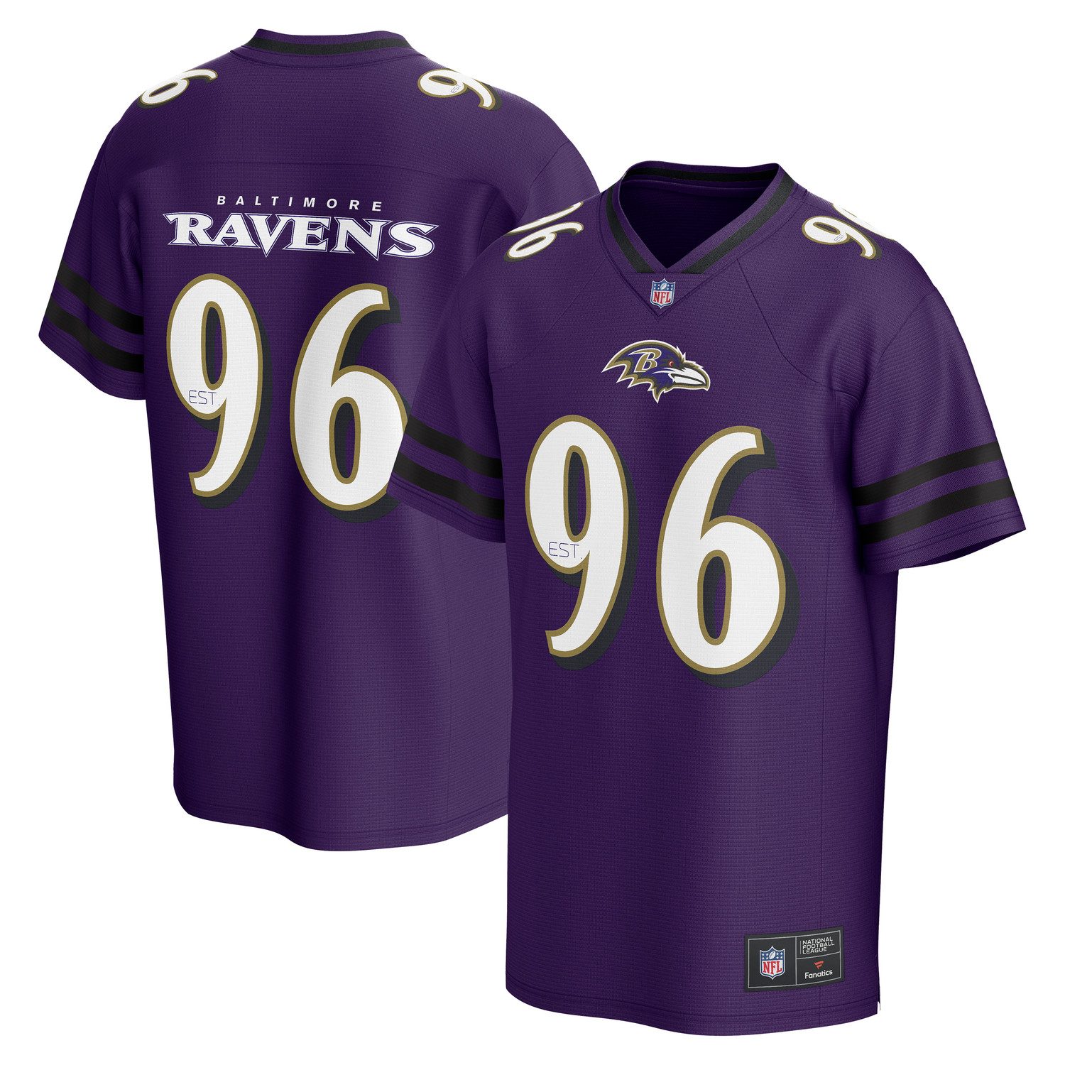 Fanatics Footballtrikot Fanatics Trikot Baltimore Ravens NFL Core Foundation Jersey