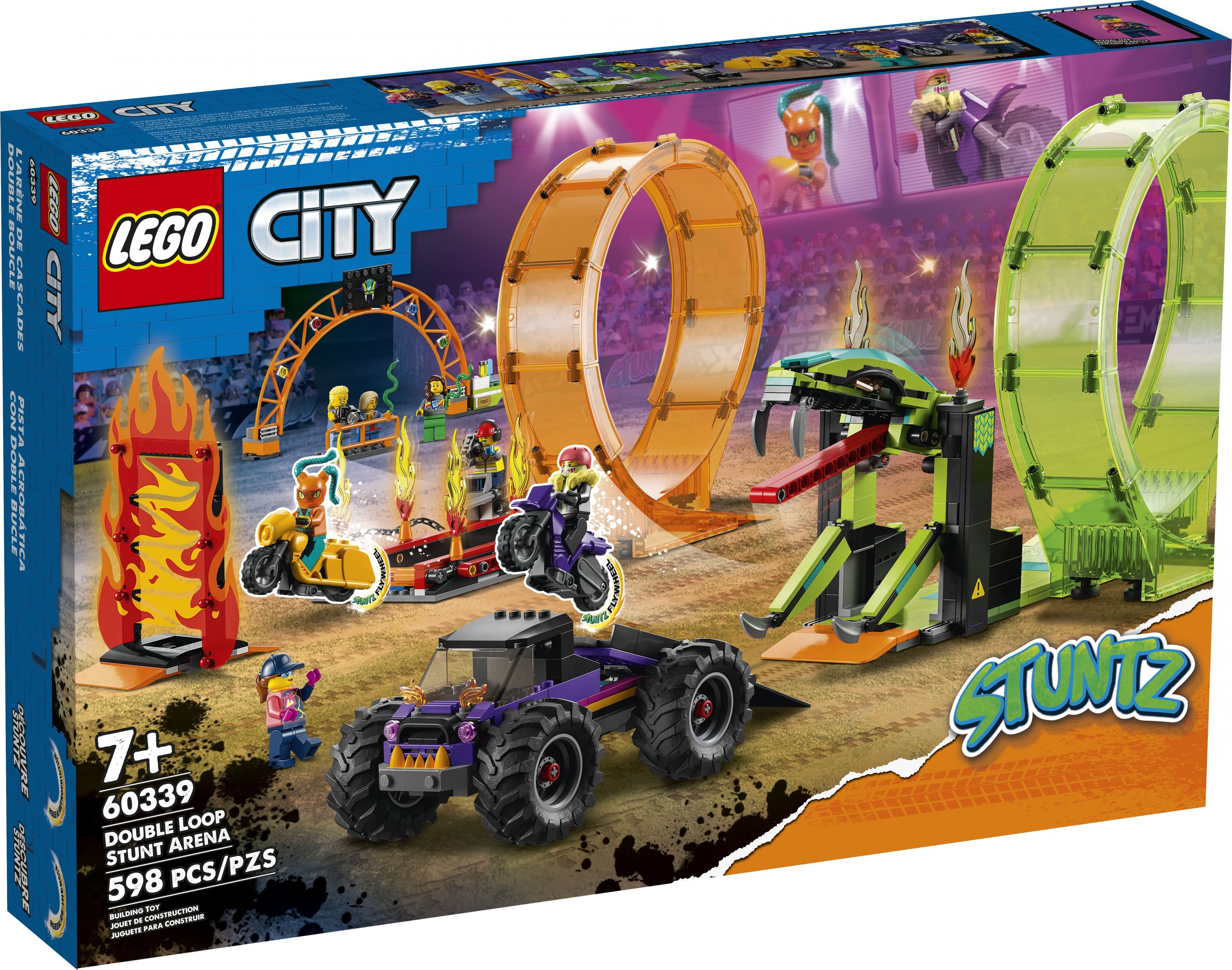 LEGO® LEGO® City 60339 Stuntshow-Doppellooping Konstruktionsspielsteine günstig online kaufen
