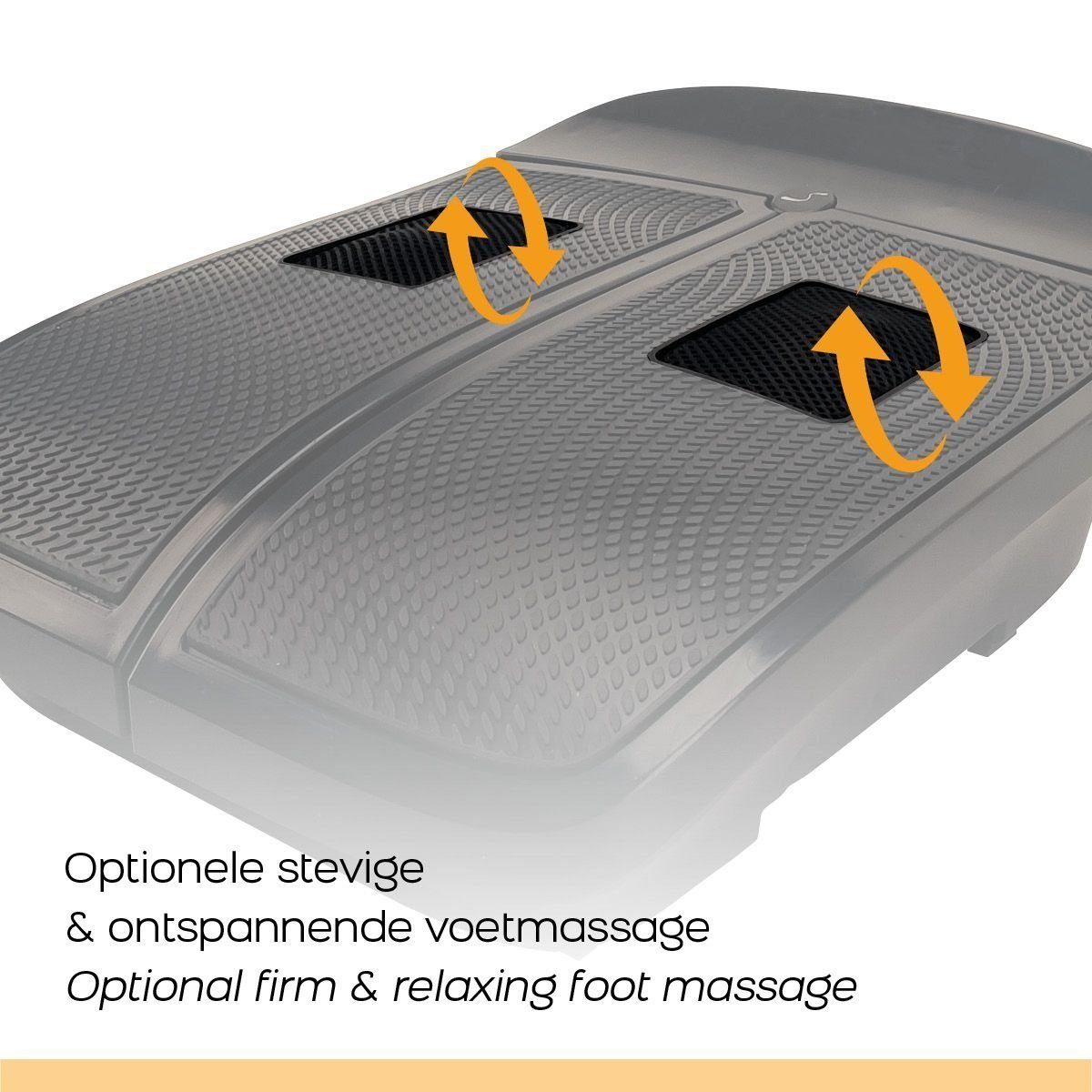 Orange Gym Vibrationsplatte Vibration Leg Trainer Vibrationstrainer für die Beine Relaxation für