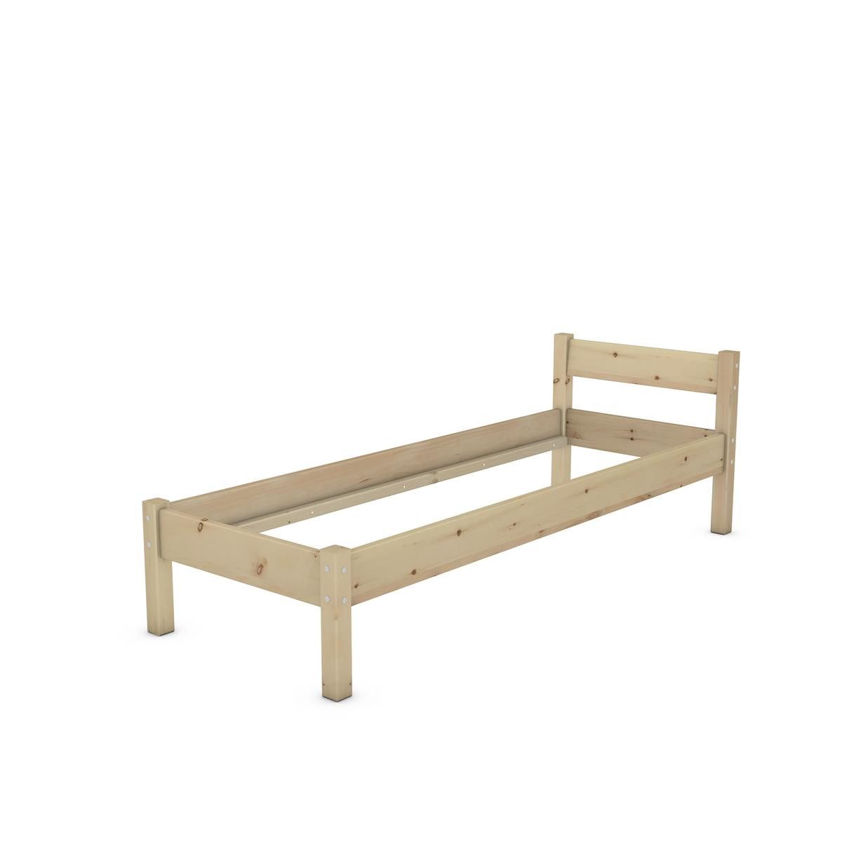 TUGA-Holztech Massivholzbett Holzbett Zirbenholzbett 70 x günstig online kaufen