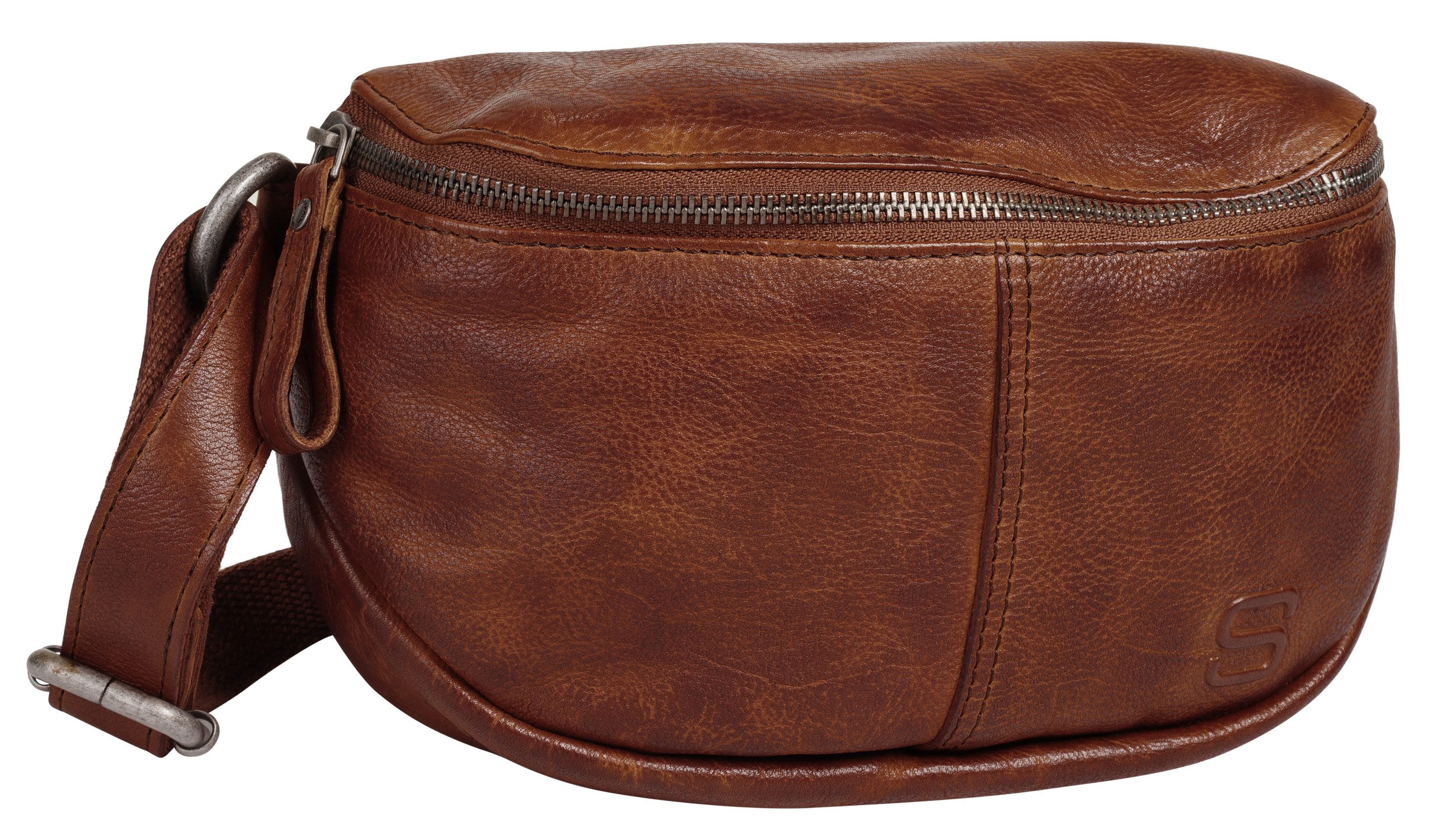 Spikes & Sparrow Umhängetasche, echt Leder günstig online kaufen