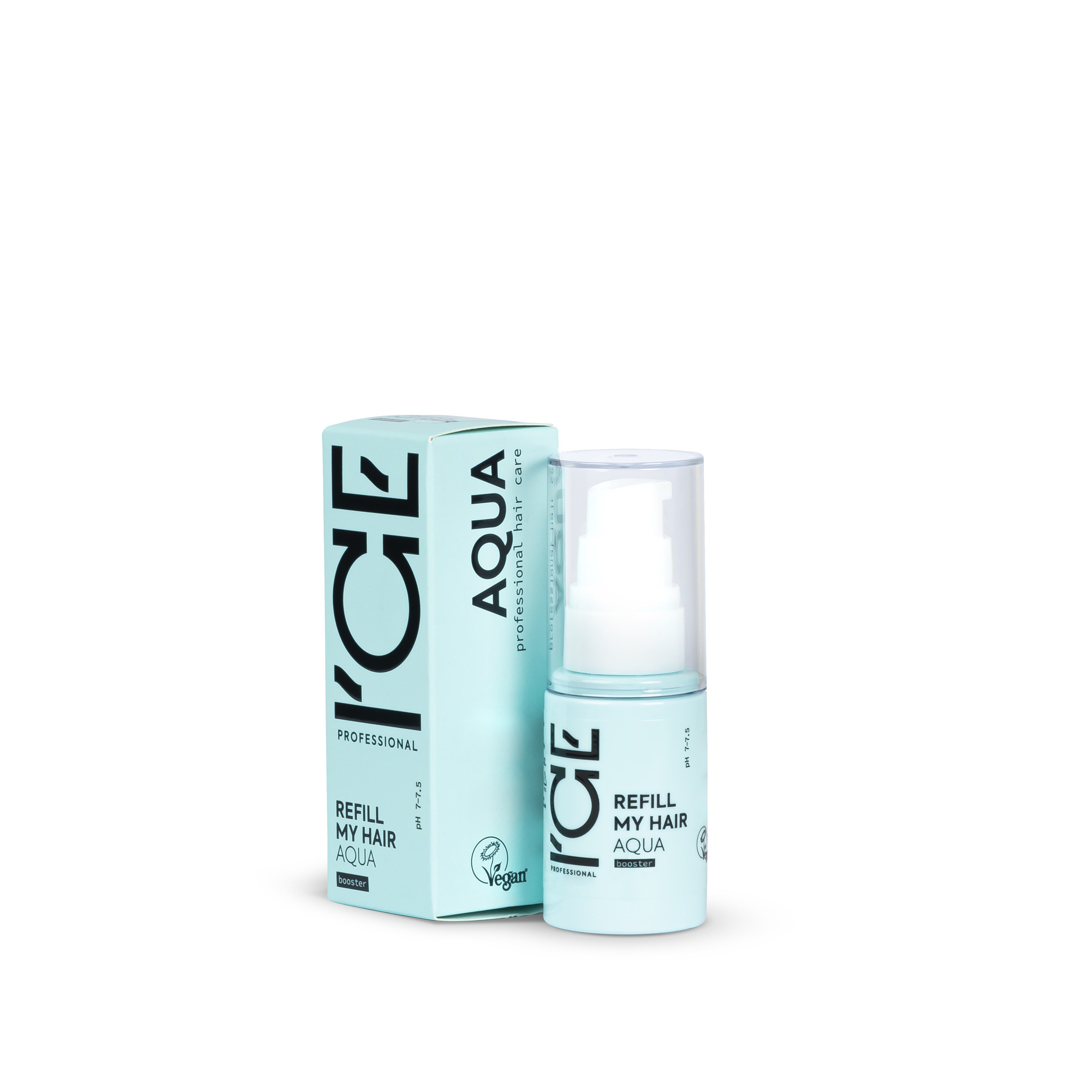 Natura Siberica Haarfluid ICE Professional Refill My Hair Aqua Booster, 30 ml