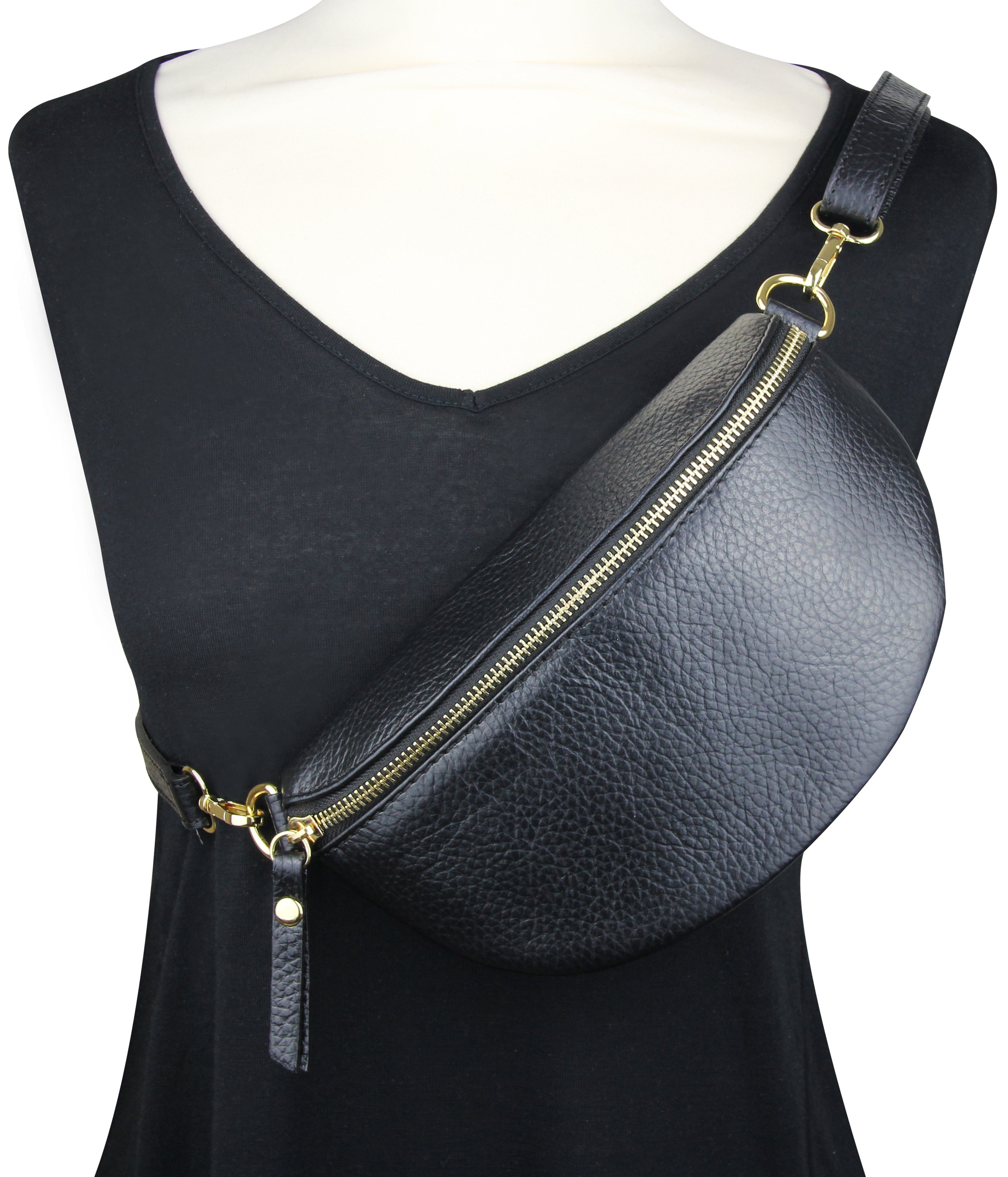 Frentree Umhängetasche Damen aus Echtleder, Made in Italy, Crossbody Schult günstig online kaufen