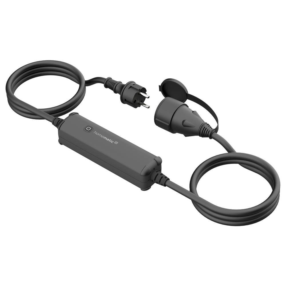 Homematic IP Steckdose Funk Schalt-Mess-Kabel/Außensteckdose, Access Point