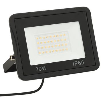 vidaXL Flutlichtstrahler LED-Fluter 2 Stk. 30W Kaltweiß