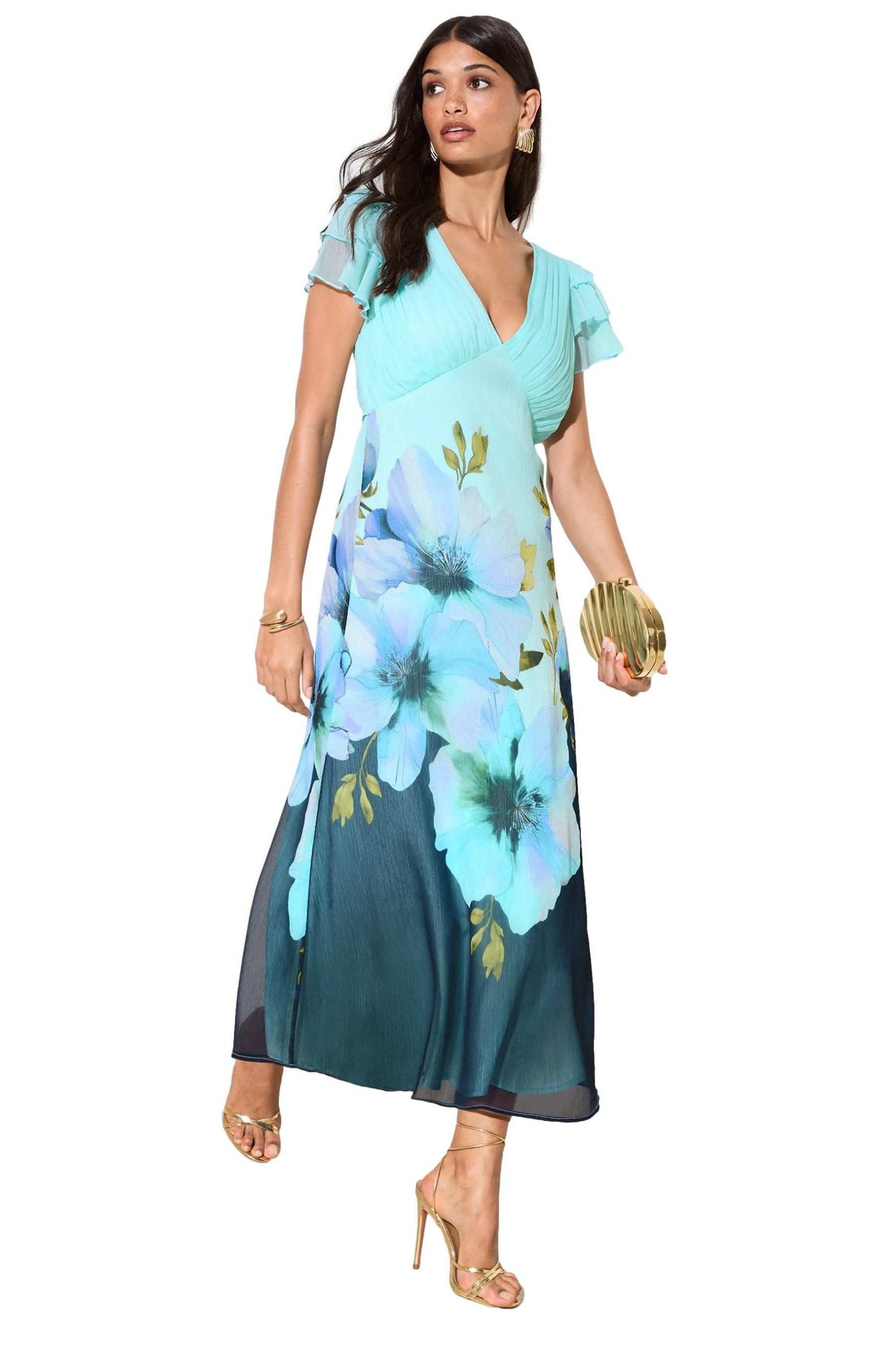 Midikleid Friends Like These Chiffon-Midikleid, Regular