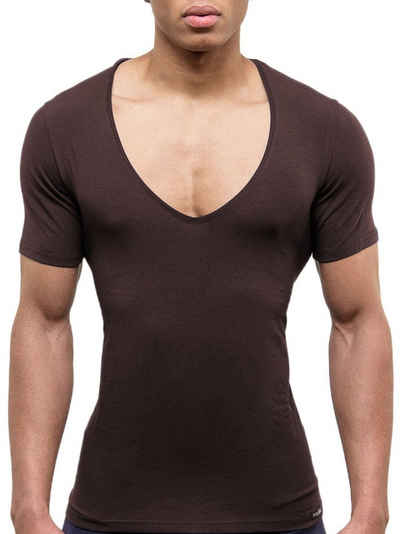 Doreanse Underwear V-Shirt Deep V-Neck T-Shirt, V-Ausschnitt Business Unterhemd DA2820