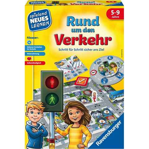 Ravensburger Spiel, Lernspiel Rund um den Verkehr, FSC® - schützt Wald - weltweit; Made in Europe